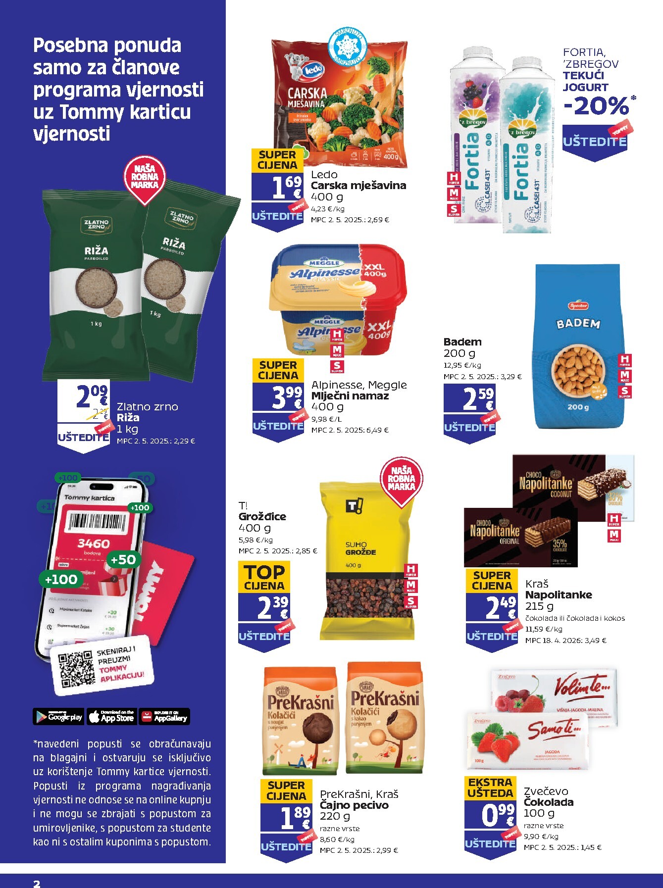Novi Tommy - Pogodnosti za Tommy vjerne članove katalog od četvrtka, 06.08.2026 do srijede, 12.08.2026
