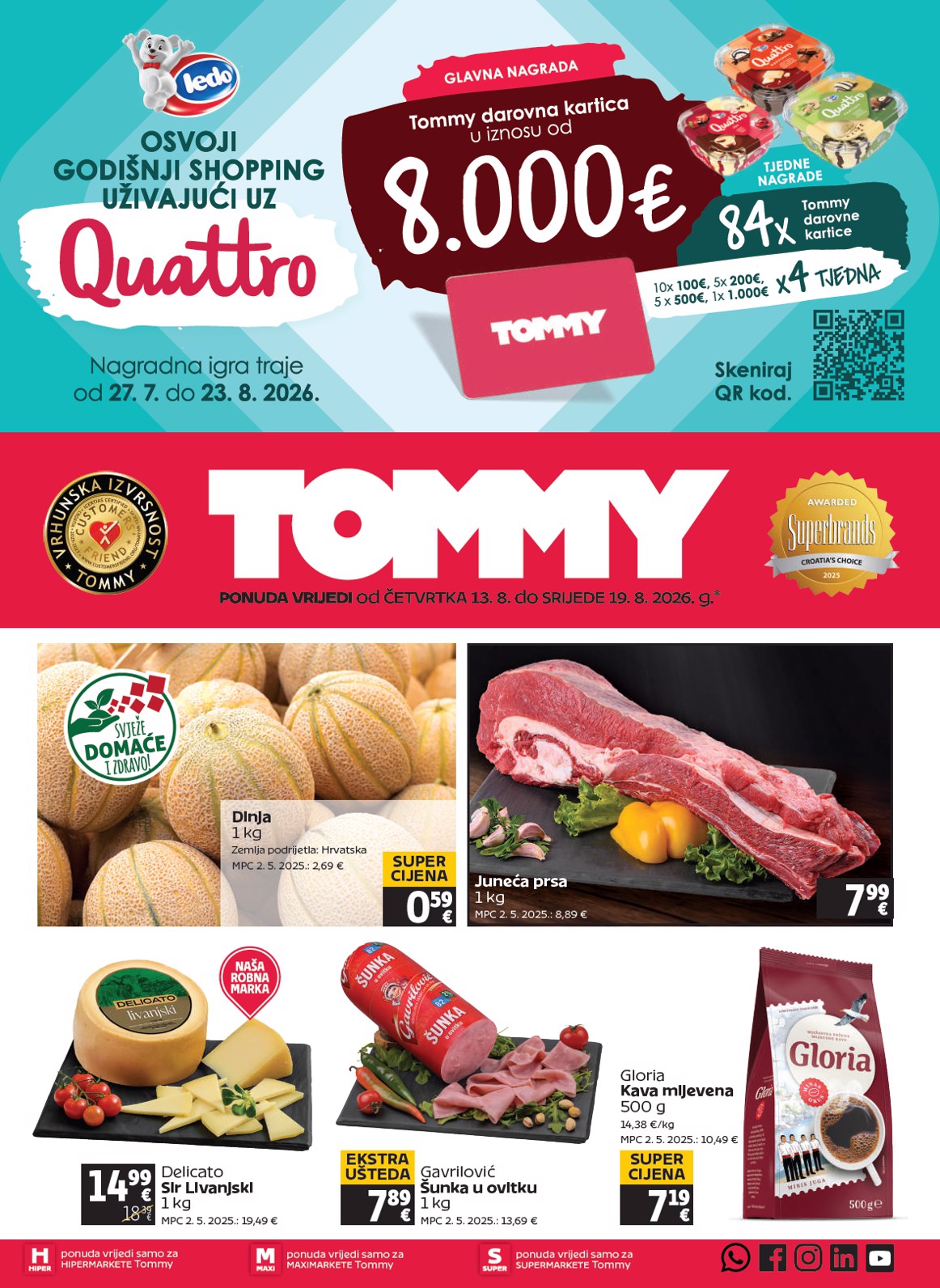 Novi Tommy katalog od četvrtka, 13.08.2026 do srijede, 19.08.2026
