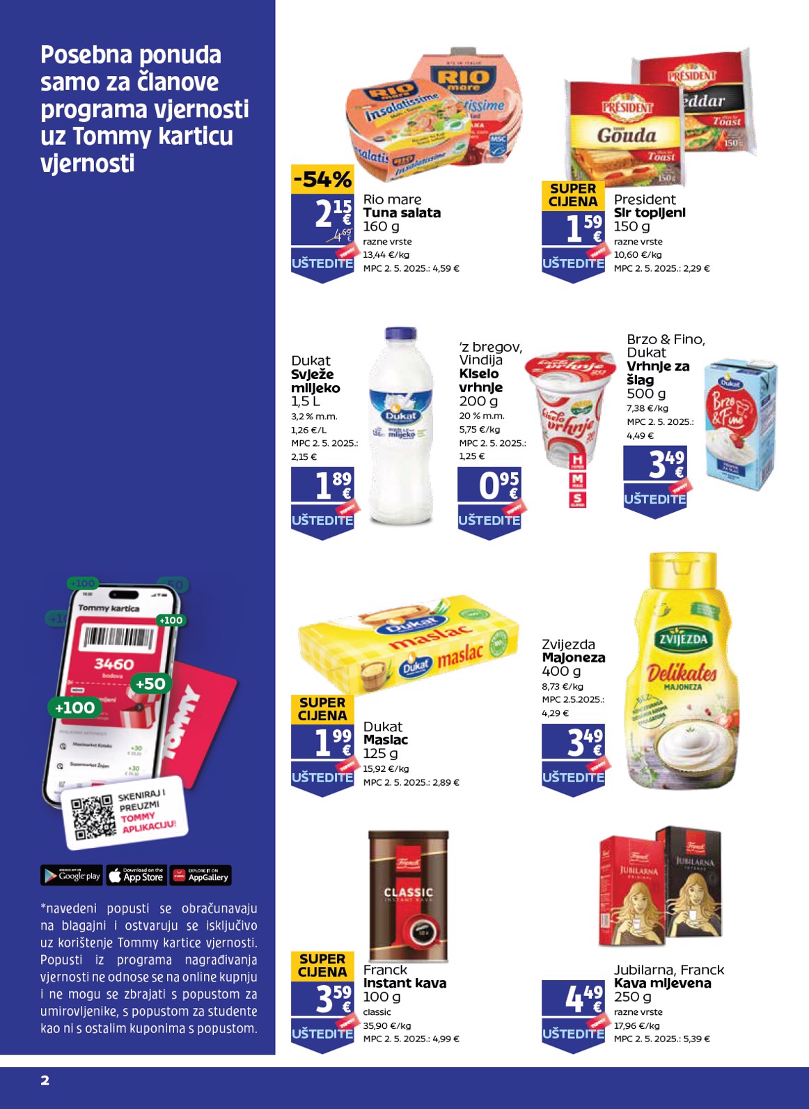 Novi Tommy - Pogodnosti za Tommy vjerne članove katalog od četvrtka, 20.08.2026 do srijede, 26.08.2026
