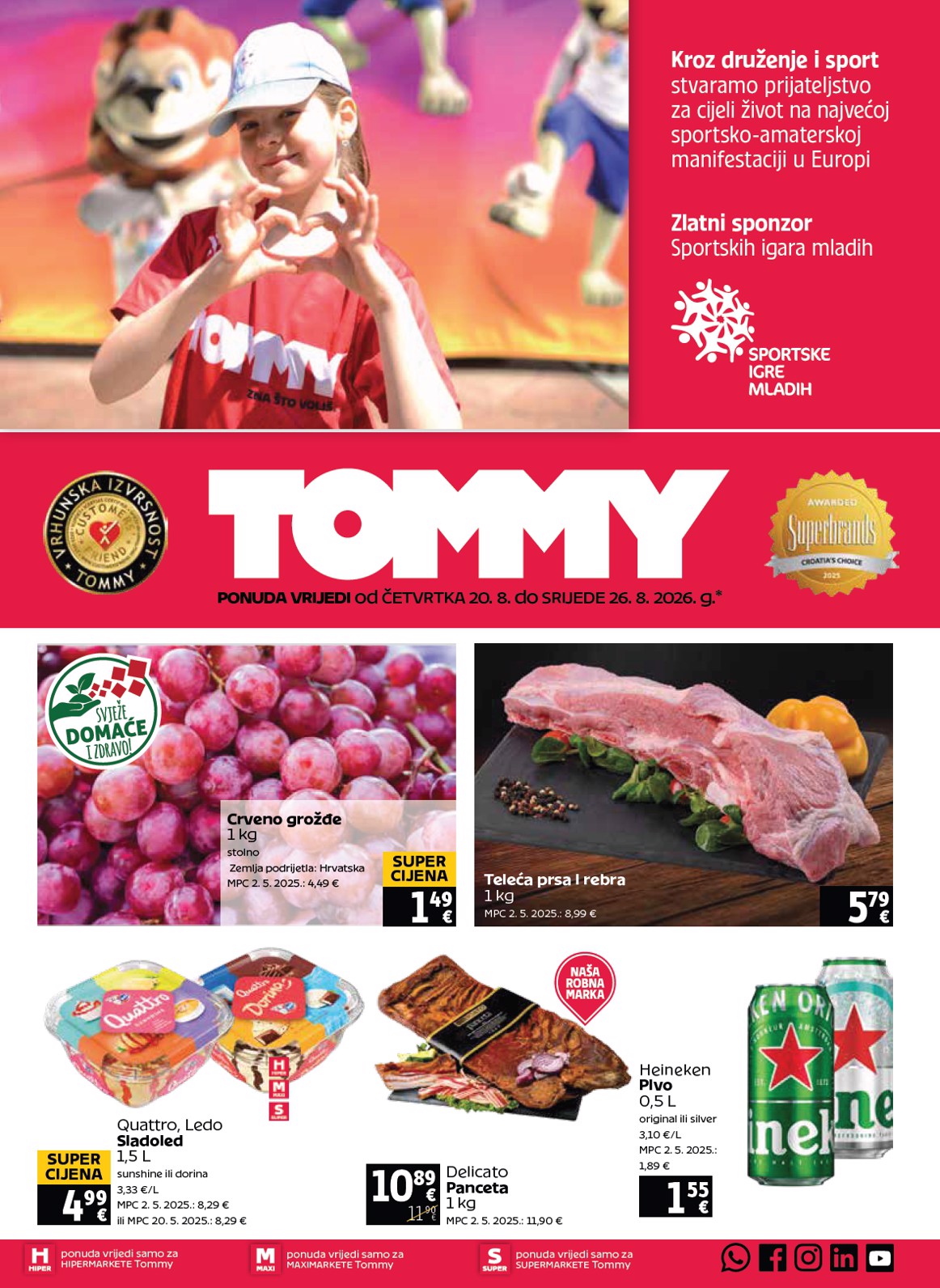 Novi Tommy katalog od četvrtka, 20.08.2026 do srijede, 26.08.2026