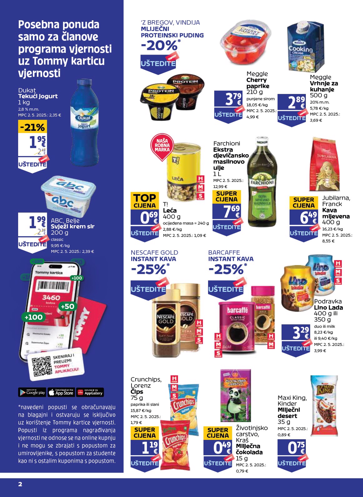 Novi Tommy - Pogodnosti za Tommy vjerne članove katalog od četvrtka, 27.08.2026 do srijede, 02.09.2026