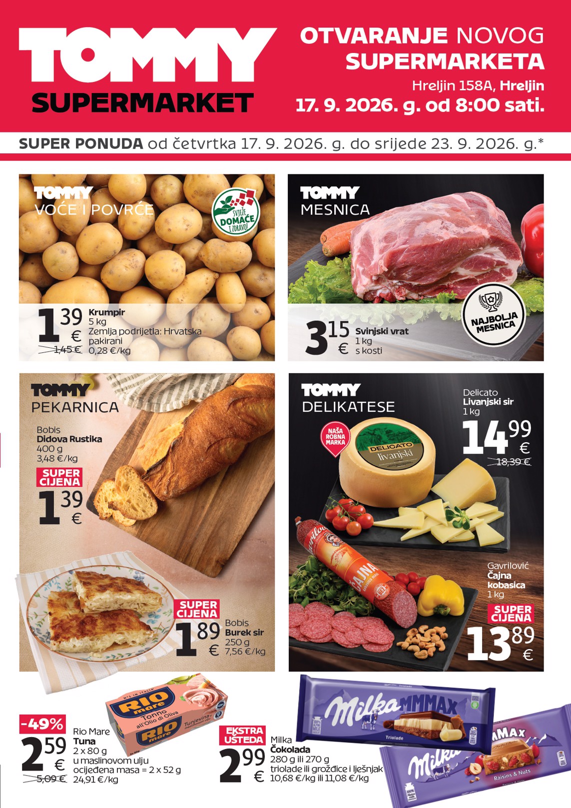 Novi Tommy katalog od četvrtka, 17.09.2026 do srijede, 23.09.2026