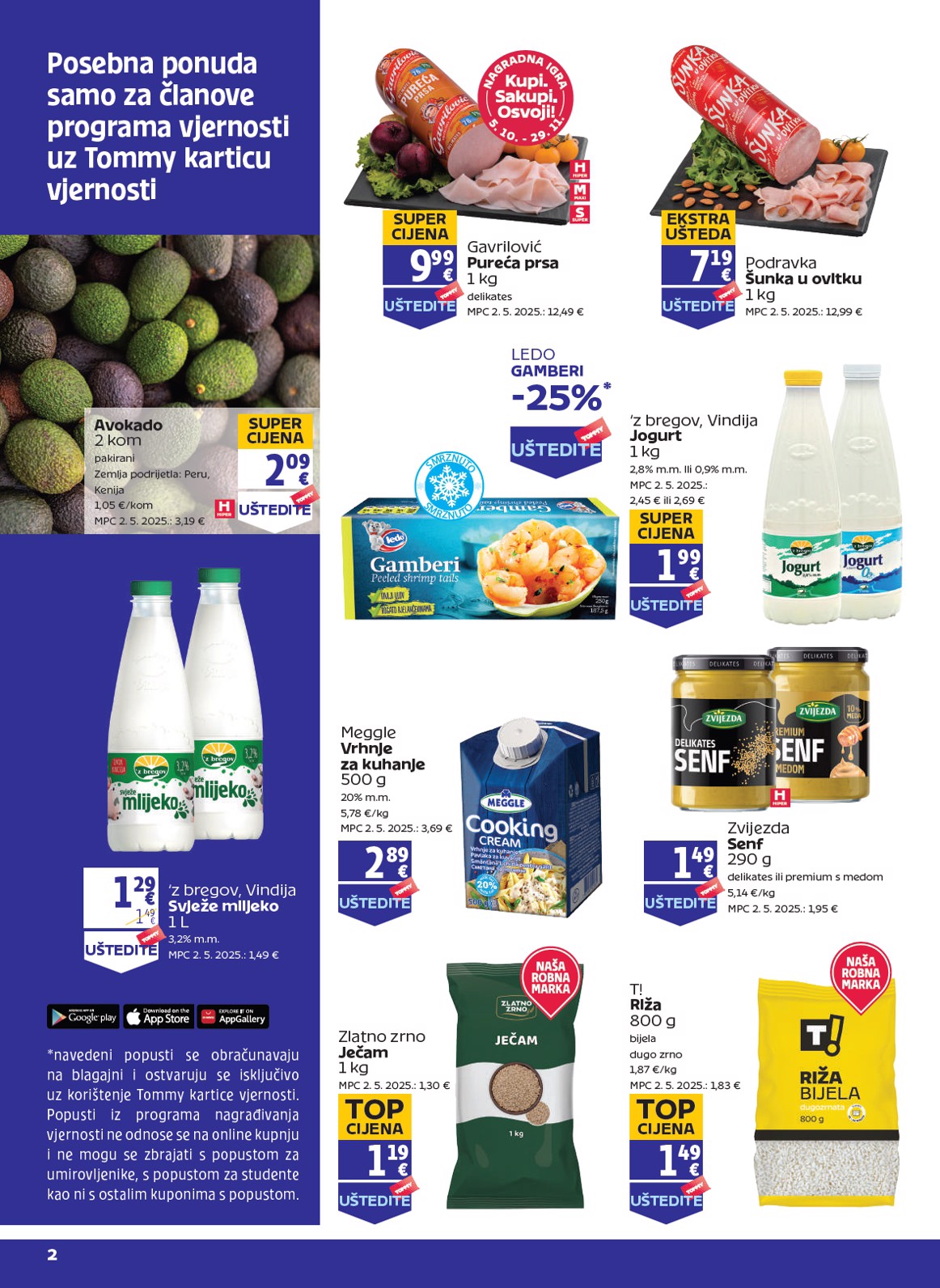 Aktualni katalog Tommy - Pogodnosti za Tommy vjerne članove od četvrtka, 29.10.2026 do srijede, 04.11.2026