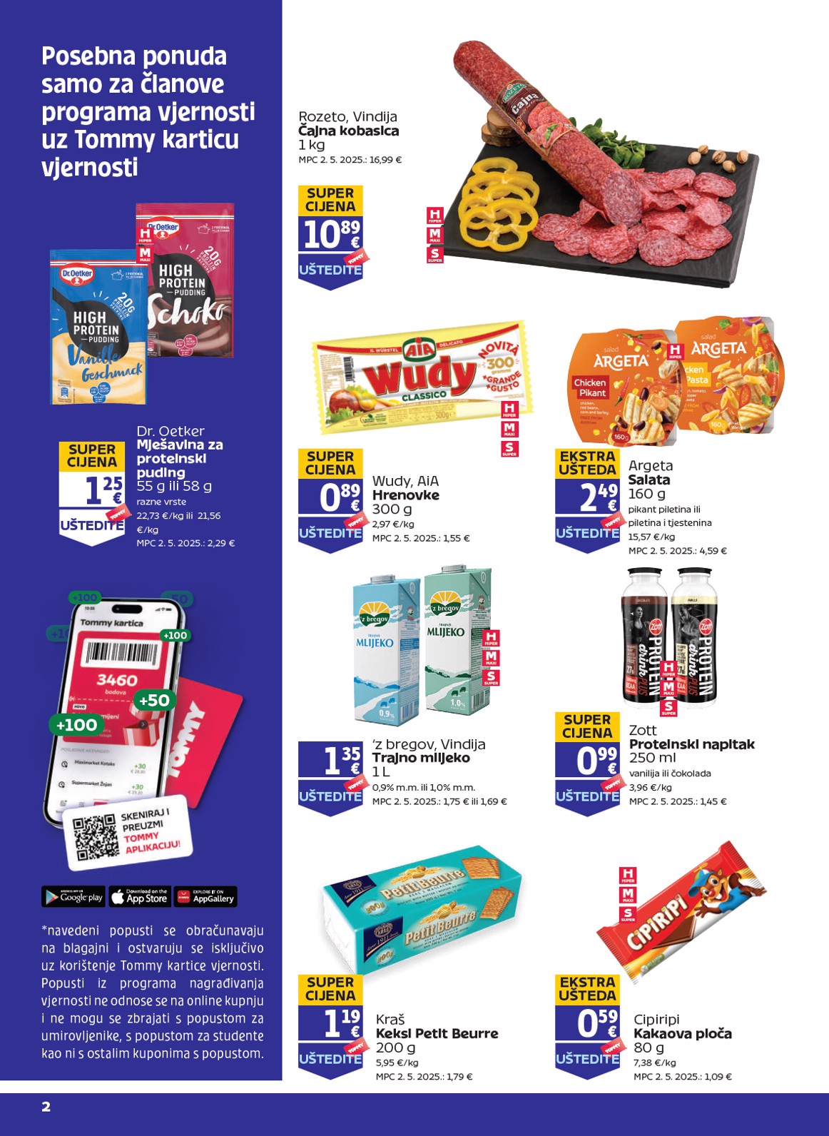 Budući Tommy - Pogodnosti za Tommy vjerne članove letak vrijedi od četvrtka 16.04.2026 do srijede 22.04.2026