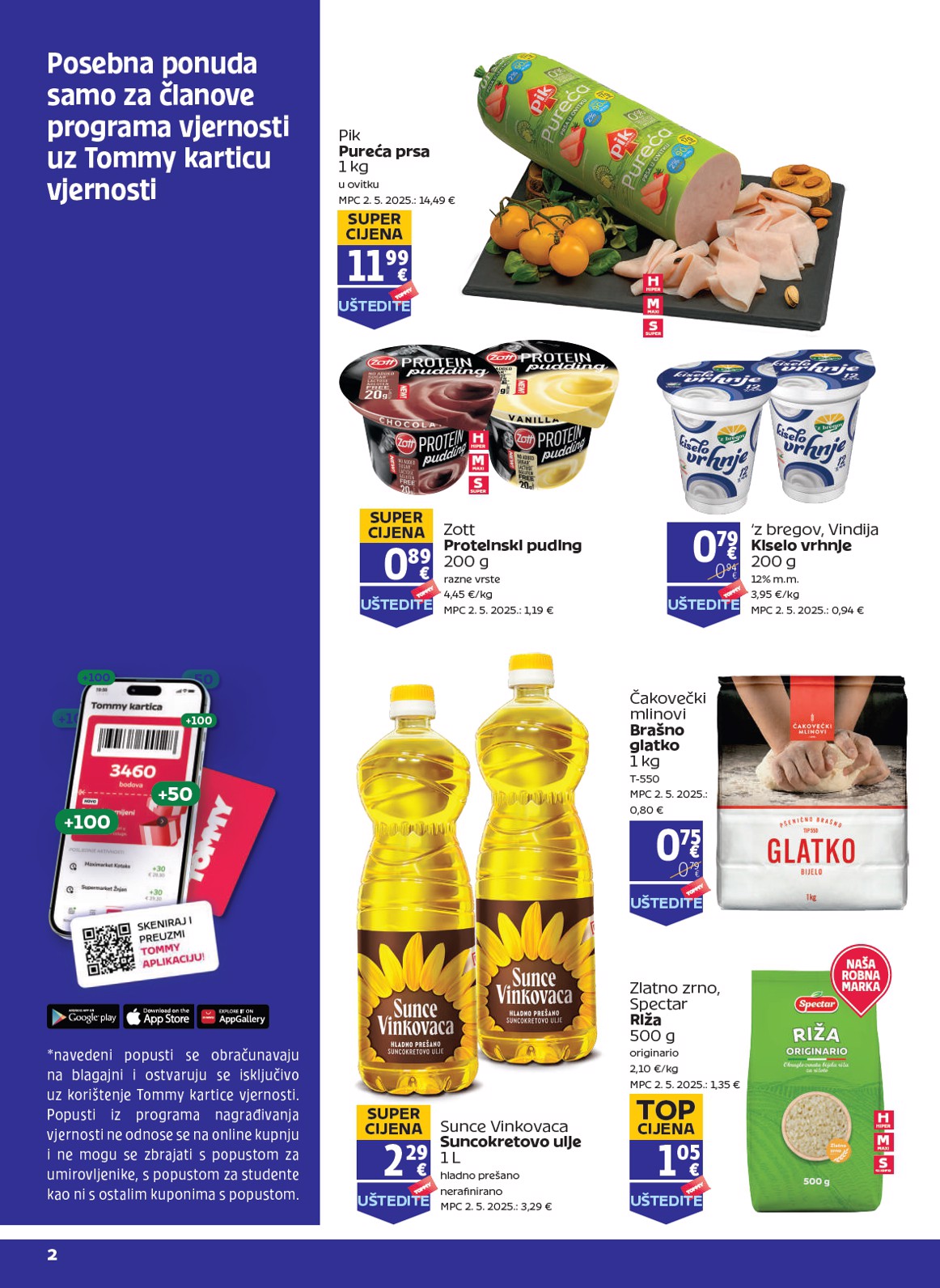 Budući Tommy - Pogodnosti za Tommy vjerne članove letak vrijedi od četvrtka 30.04.2026 do srijede 06.05.2026