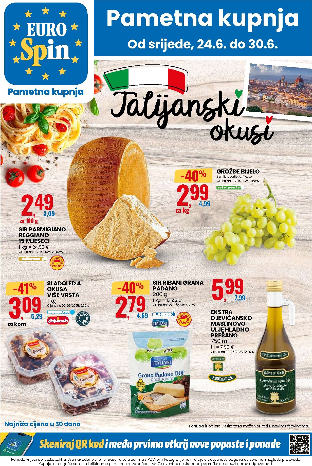 Novi Eurospin katalog od srijede, 24.06.2026 do utorka, 30.06.2026