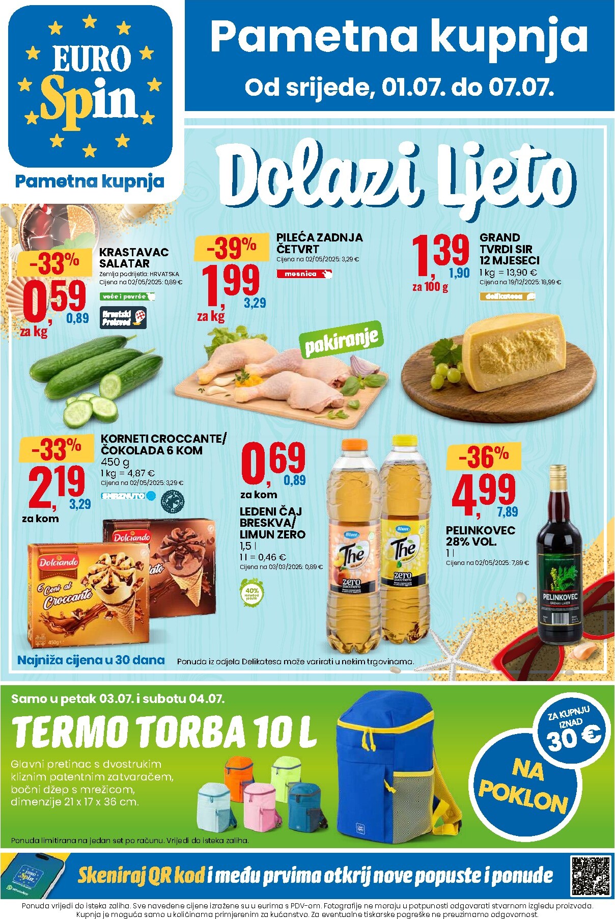 Novi Eurospin katalog od srijede, 01.07.2026 do utorka, 07.07.2026