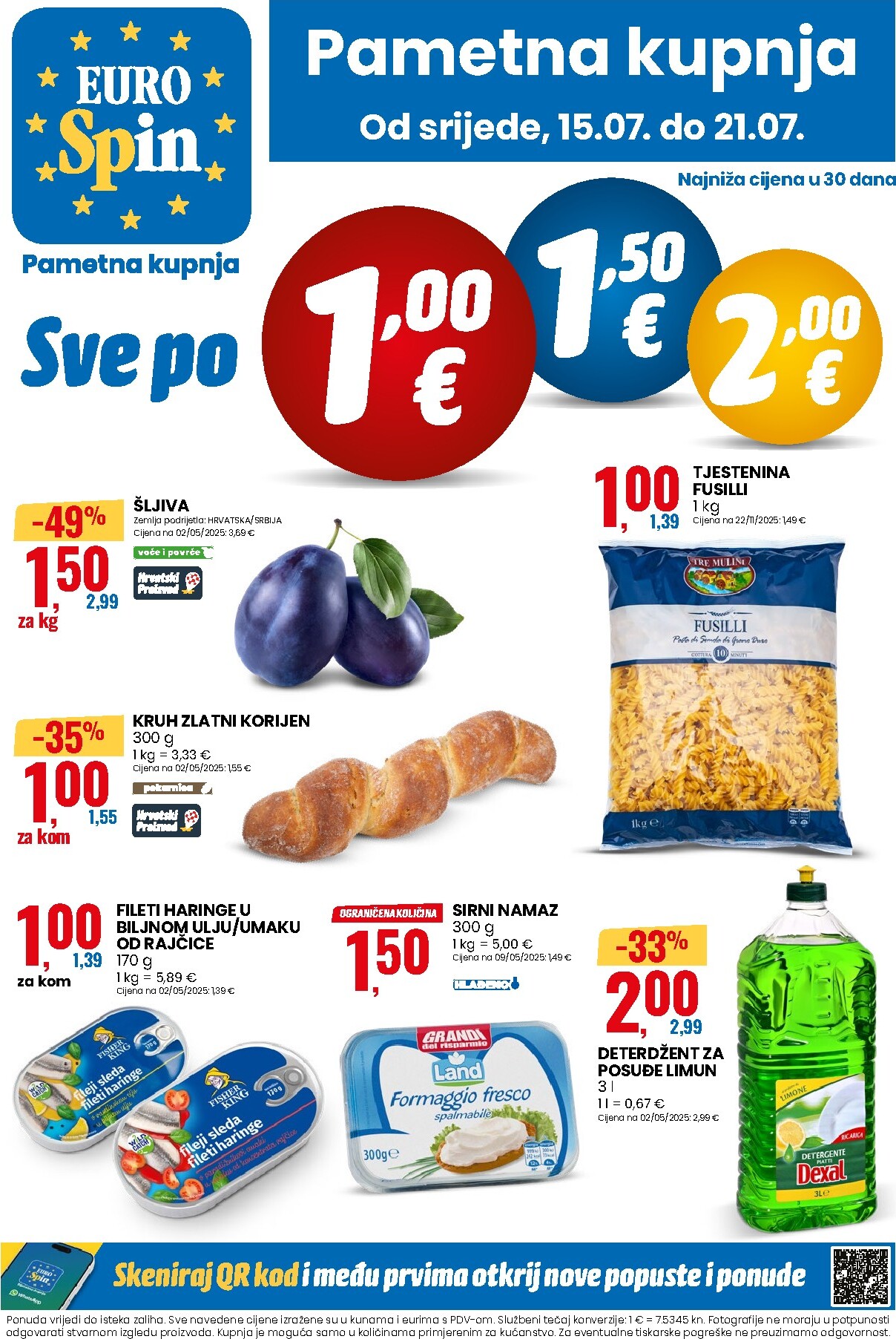 Novi Eurospin katalog od srijede, 15.07.2026 do utorka, 21.07.2026