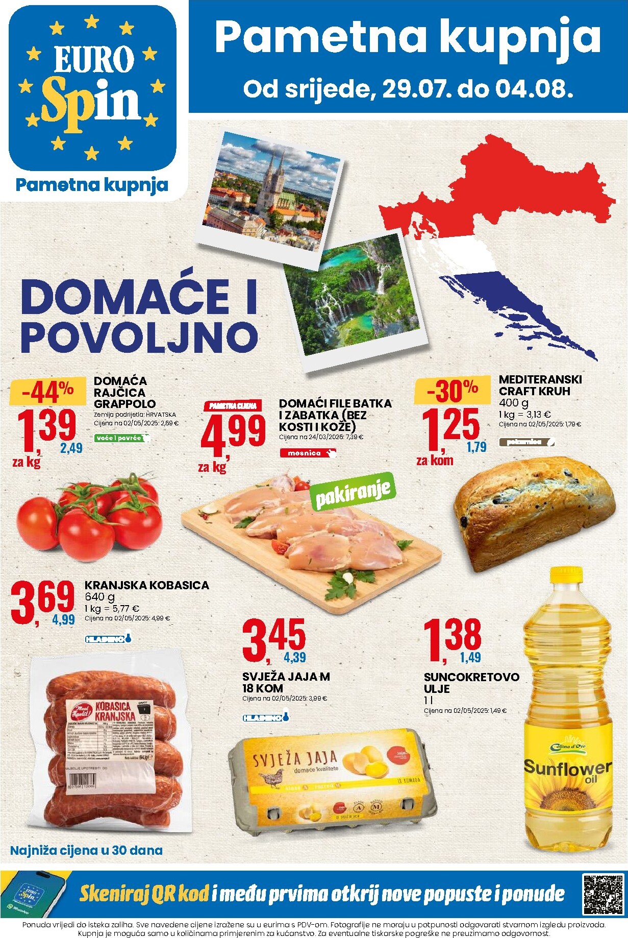 Novi Eurospin katalog od srijede, 29.07.2026 do utorka, 04.08.2026