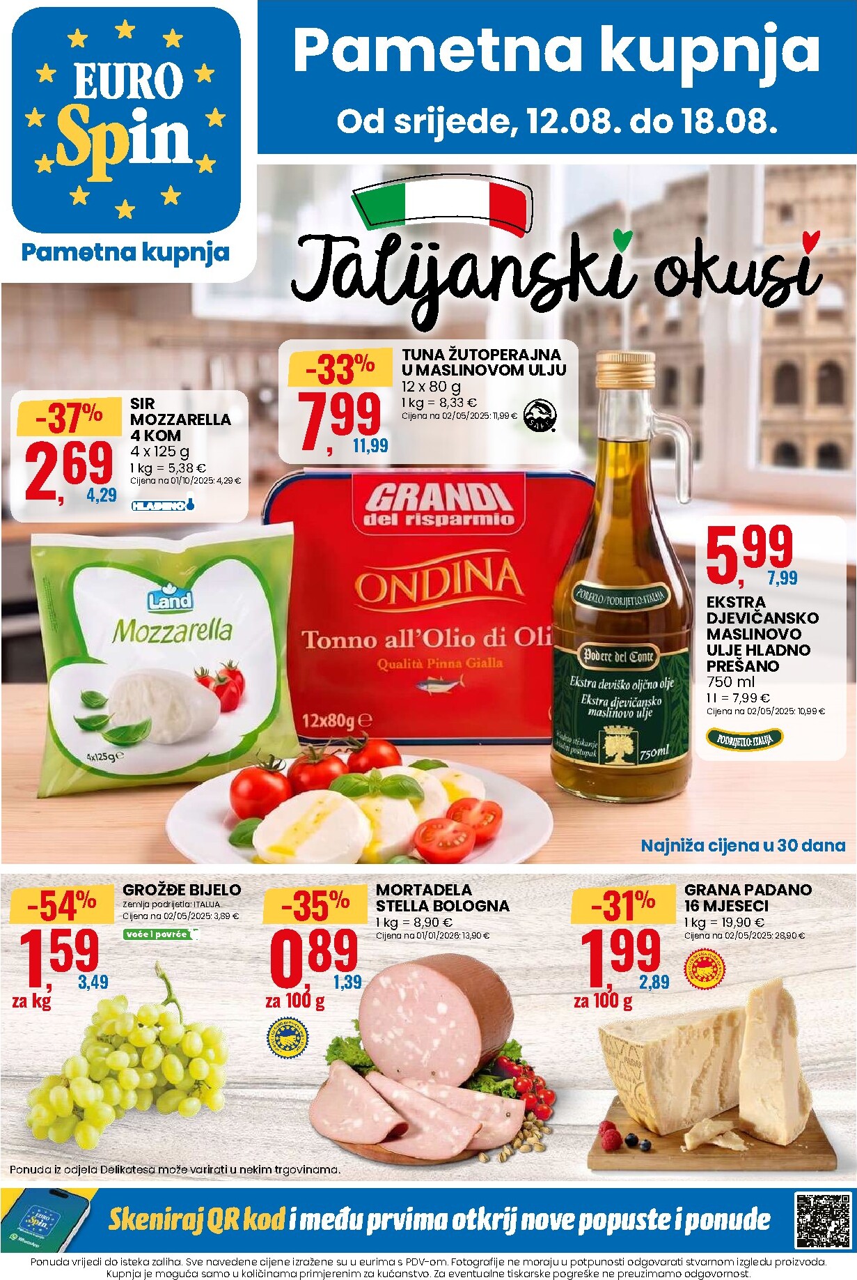 Novi Eurospin katalog od srijede, 12.08.2026 do utorka, 18.08.2026