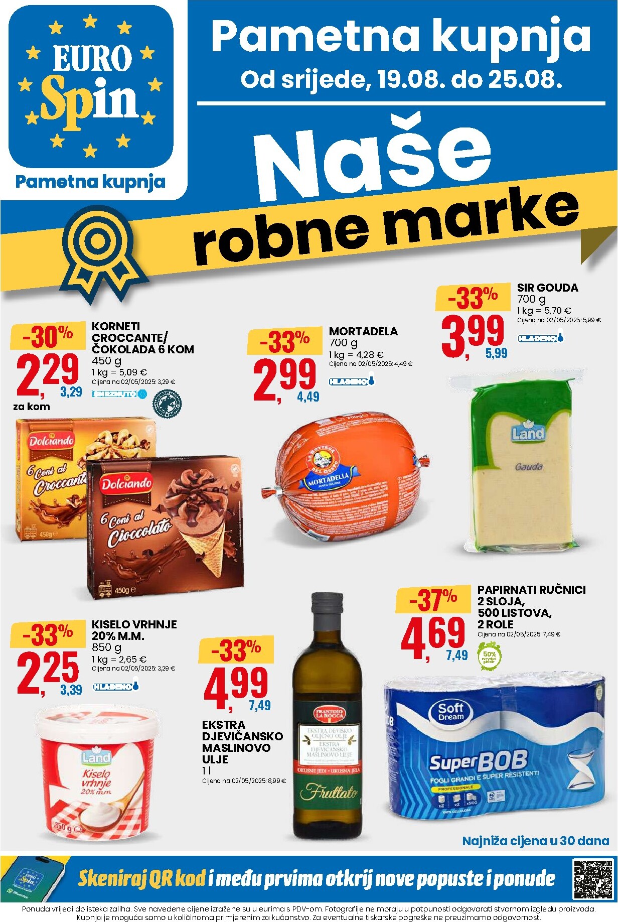 Novi Eurospin katalog od srijede, 19.08.2026 do utorka, 25.08.2026