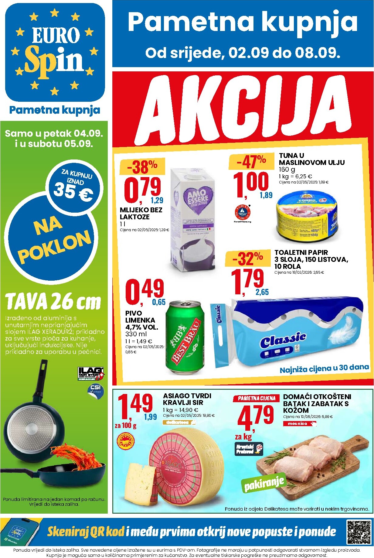 Novi Eurospin katalog od srijede, 02.09.2026 do utorka, 08.09.2026