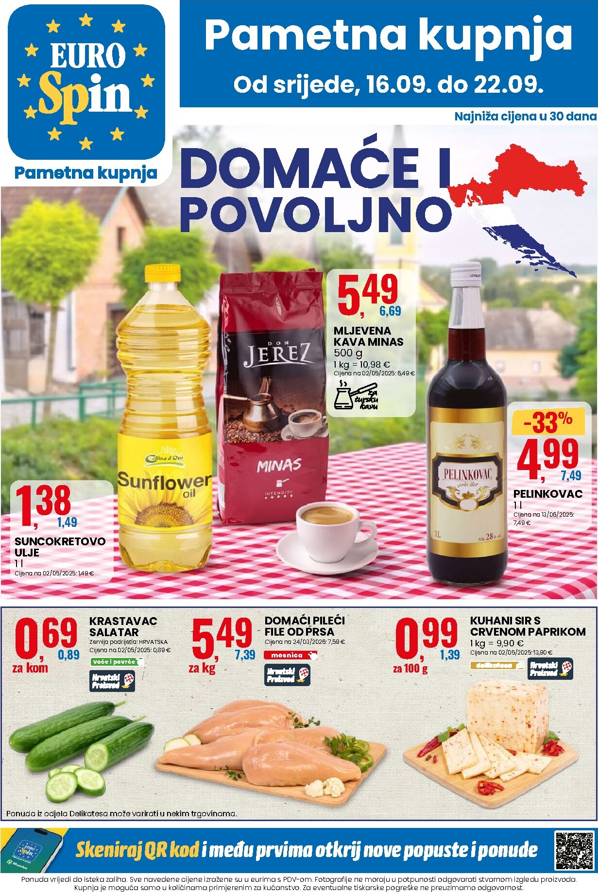 Novi Eurospin katalog od srijede, 16.09.2026 do utorka, 22.09.2026