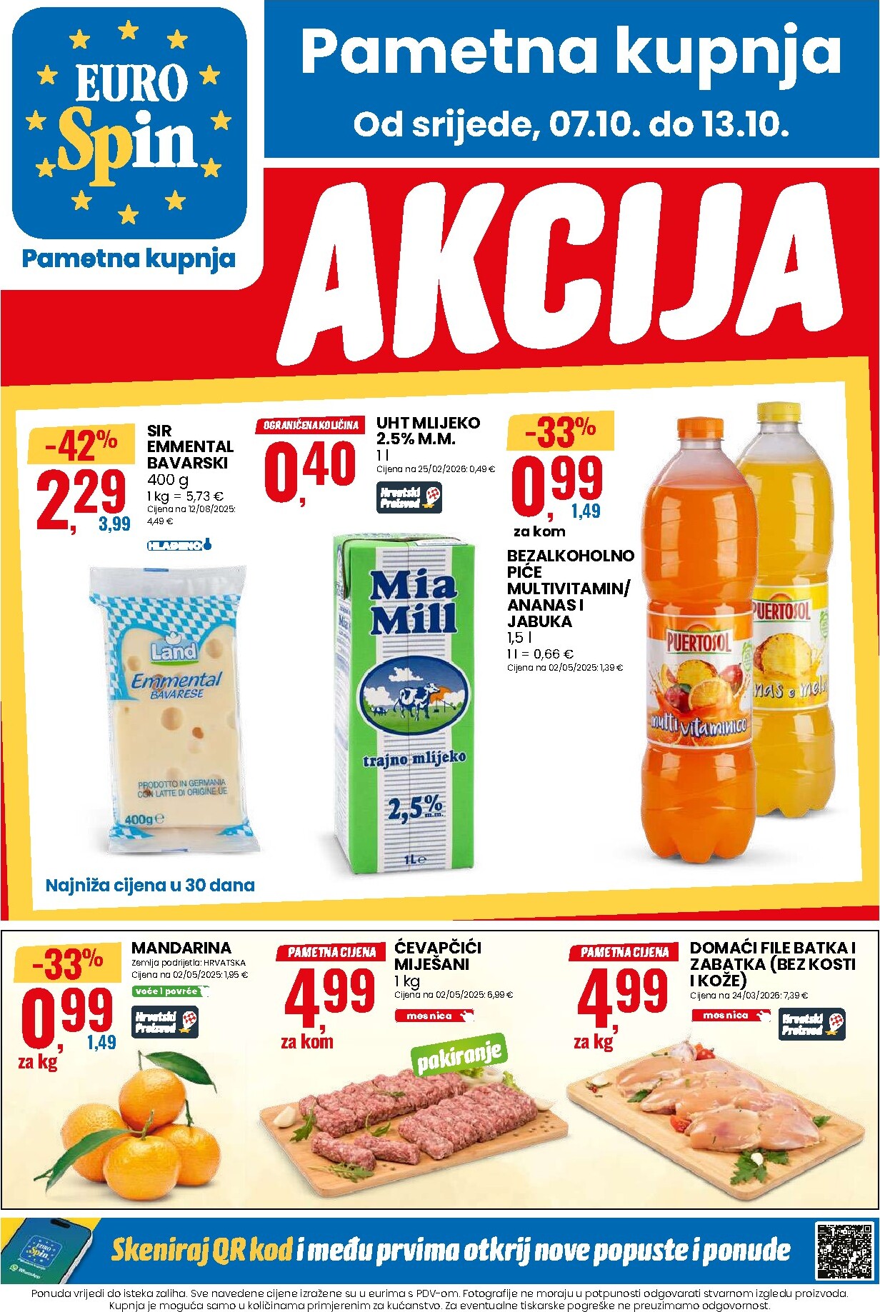 Novi Eurospin katalog od srijede, 07.10.2026 do utorka, 13.10.2026
