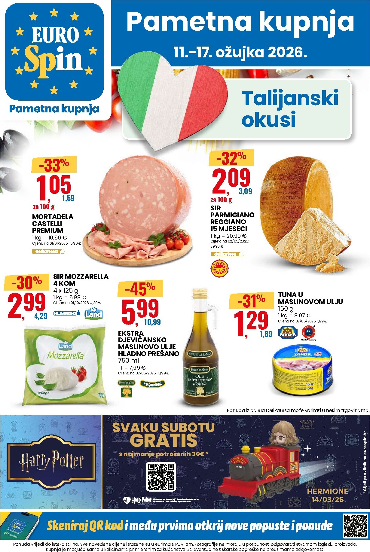 Prelistajte katalog Eurospin, vrijedi od 11.03.2026 do 17.03.2026