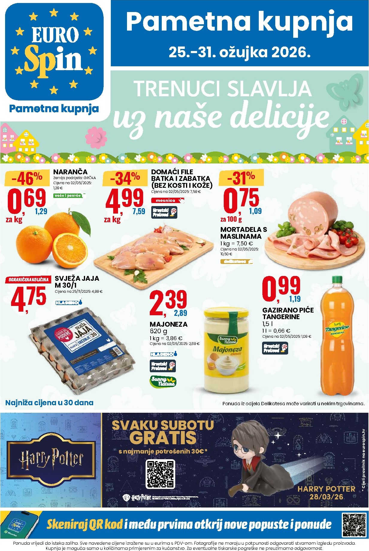 Prelistajte katalog Eurospin, vrijedi od 25.03.2026 do 31.03.2026