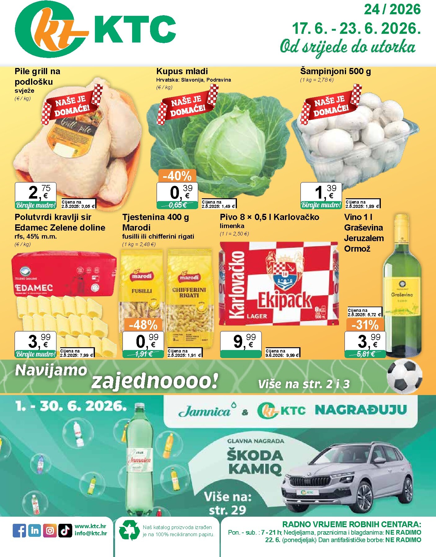 Novi KTC katalog od srijede, 17.06.2026 do utorka, 23.06.2026