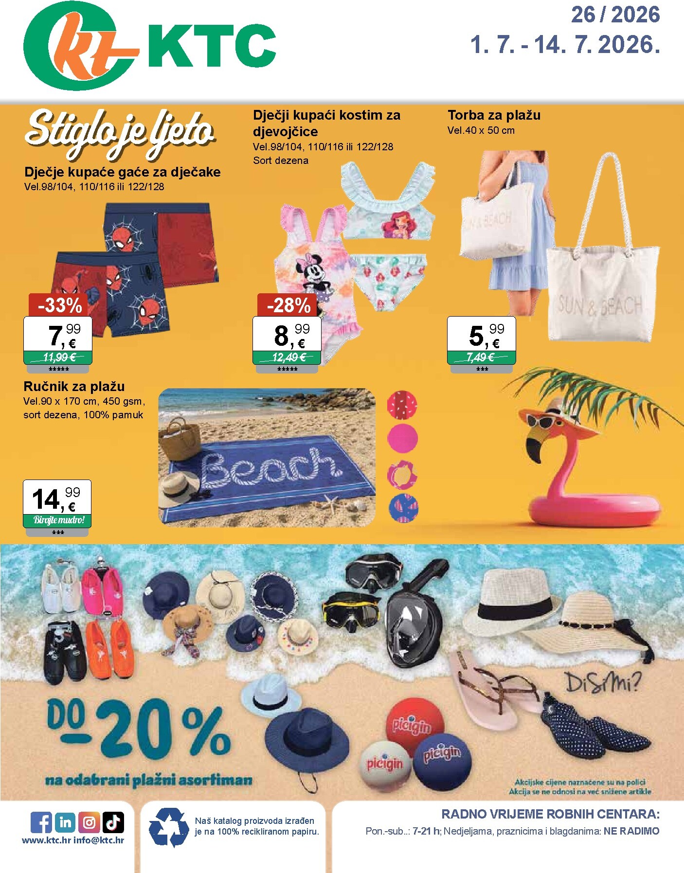 Novi KTC - Igračke i Tekstil katalog od srijede, 01.07.2026 do utorka, 14.07.2026
