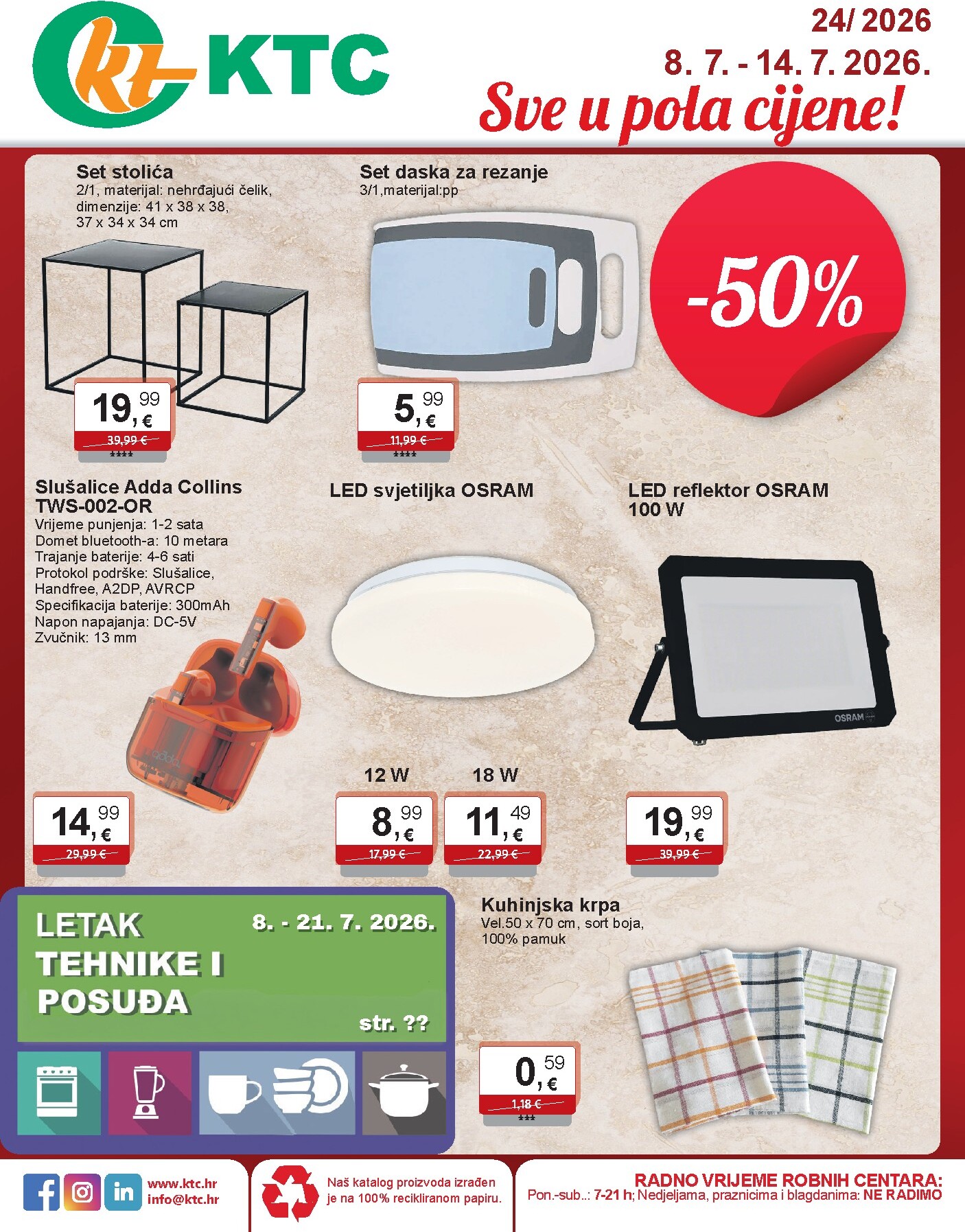 Novi KTC - Igračke i Tekstil katalog od srijede, 08.07.2026 do utorka, 14.07.2026