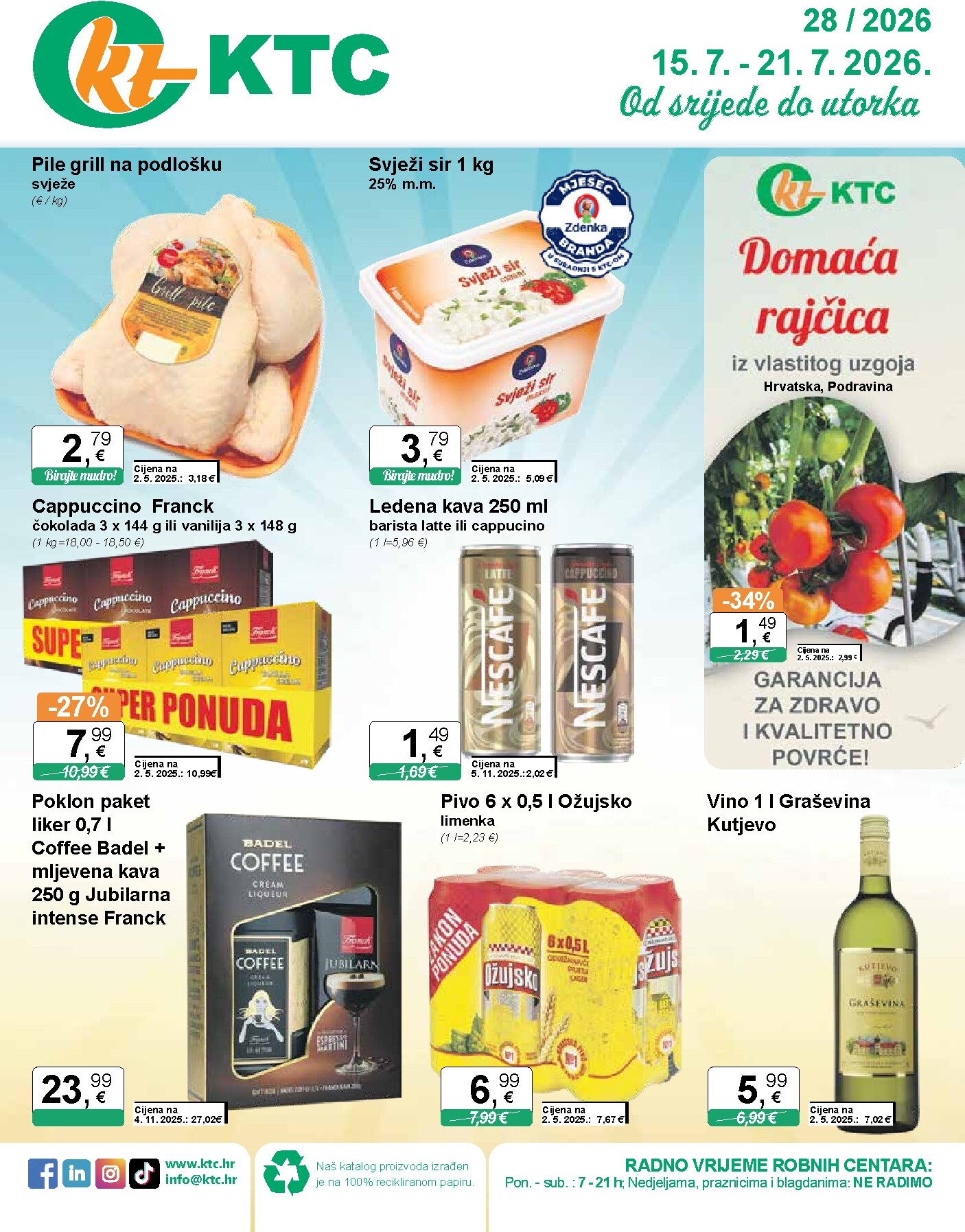 Novi KTC katalog od srijede, 15.07.2026 do utorka, 21.07.2026