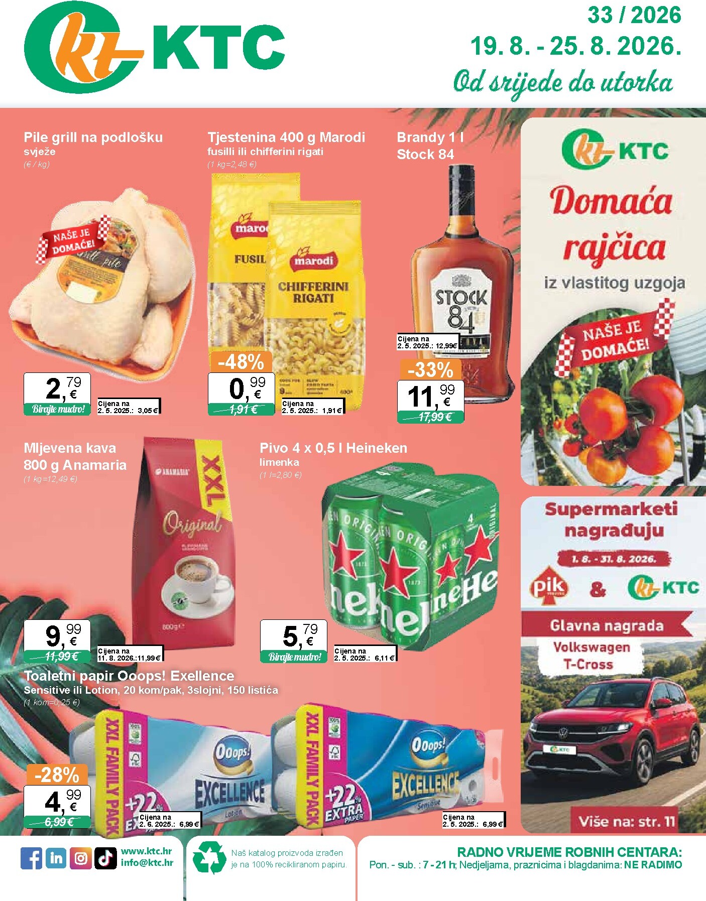 Novi KTC katalog od srijede, 19.08.2026 do utorka, 25.08.2026