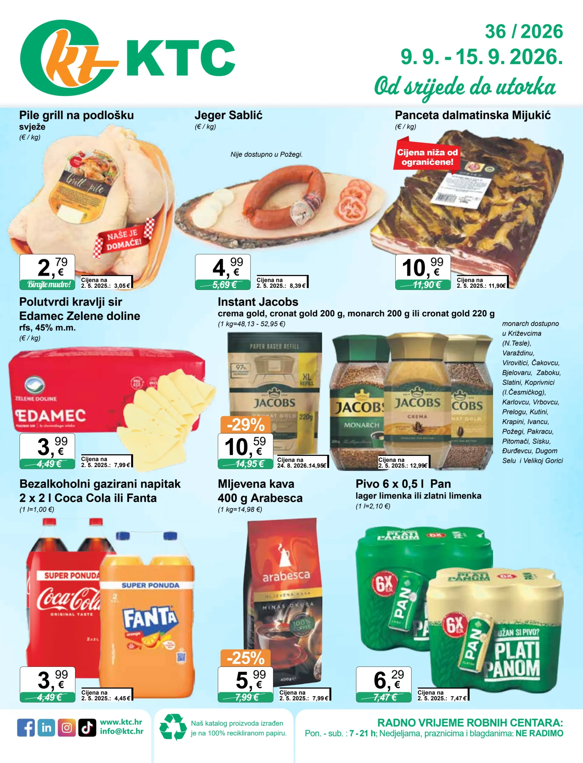 Novi KTC katalog od srijede, 09.09.2026 do utorka, 15.09.2026