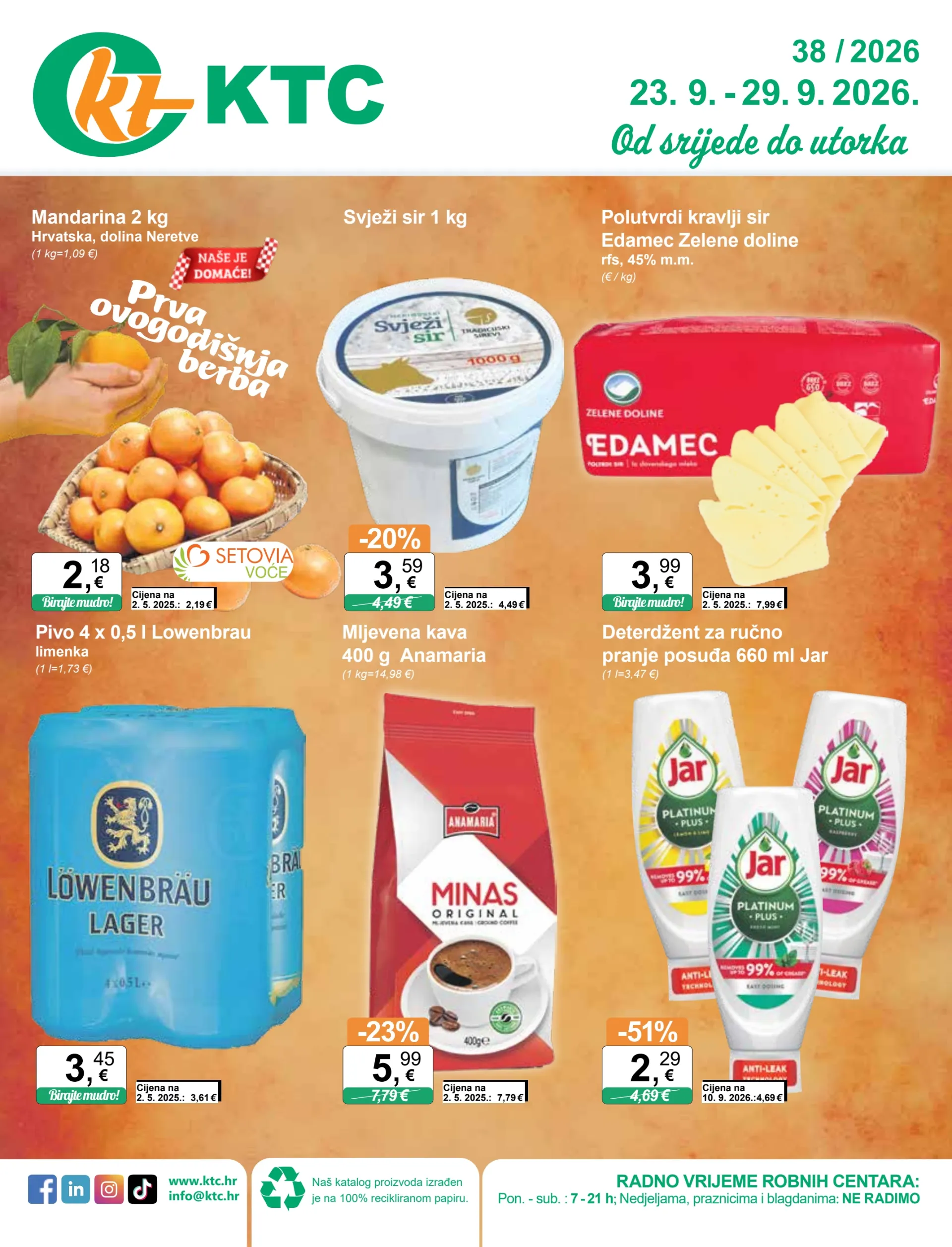 Novi KTC katalog od srijede, 23.09.2026 do utorka, 29.09.2026