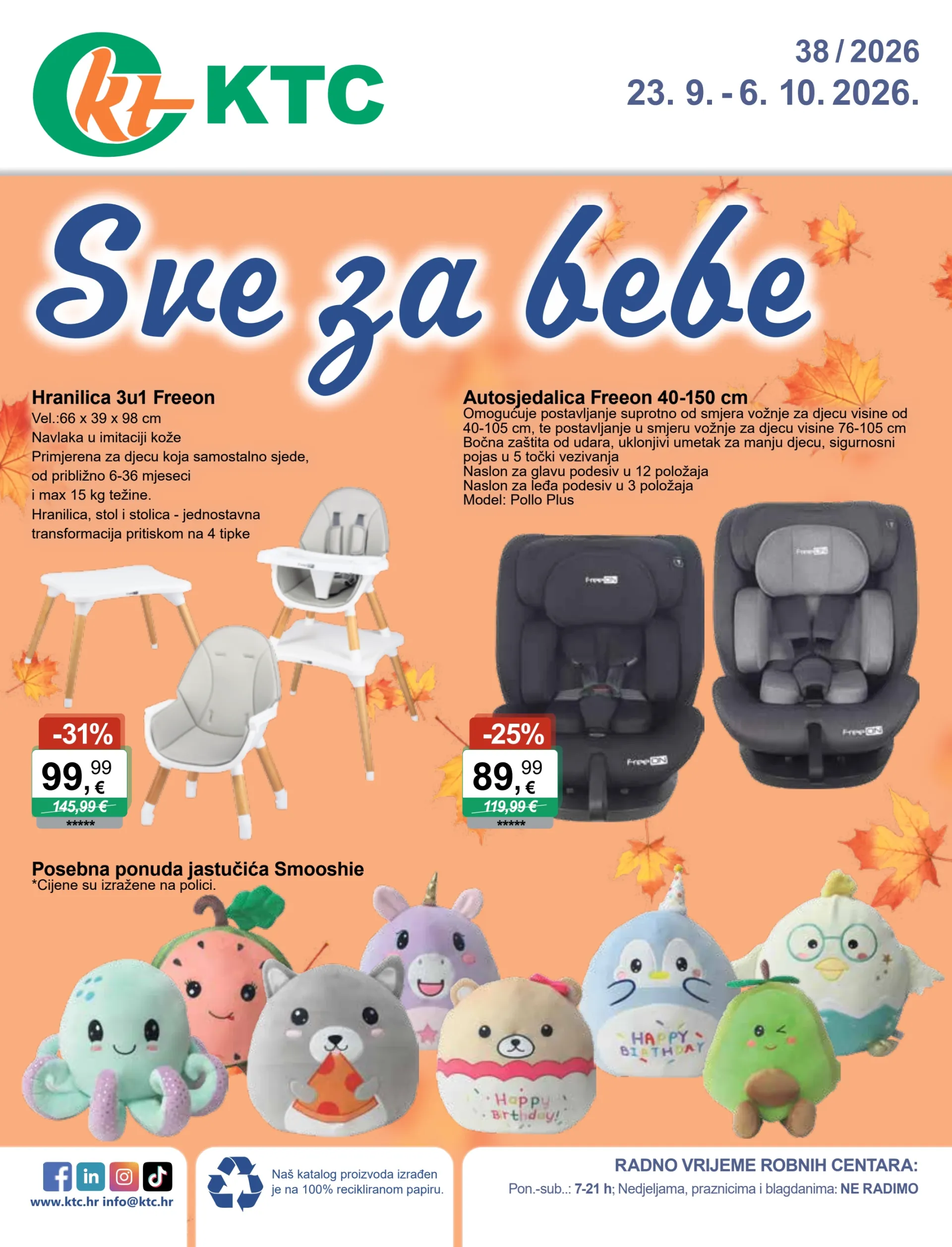 Novi KTC - Igračke i Tekstil katalog od srijede, 23.09.2026 do utorka, 06.10.2026