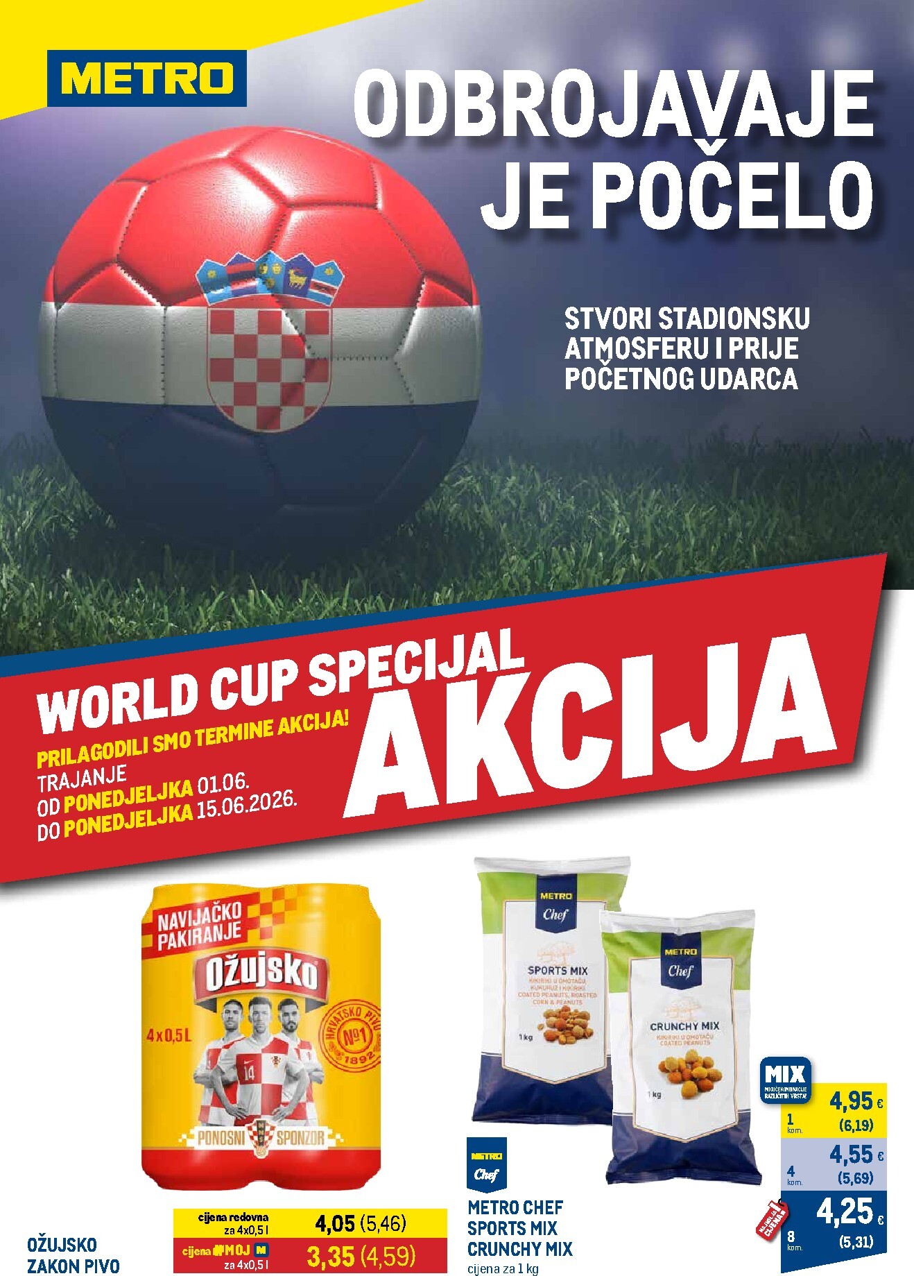Aktualni katalog Metro - Svjetsko prvenstvo specijal od ponedjeljka, 01.06.2026 do ponedjeljka, 15.06.2026