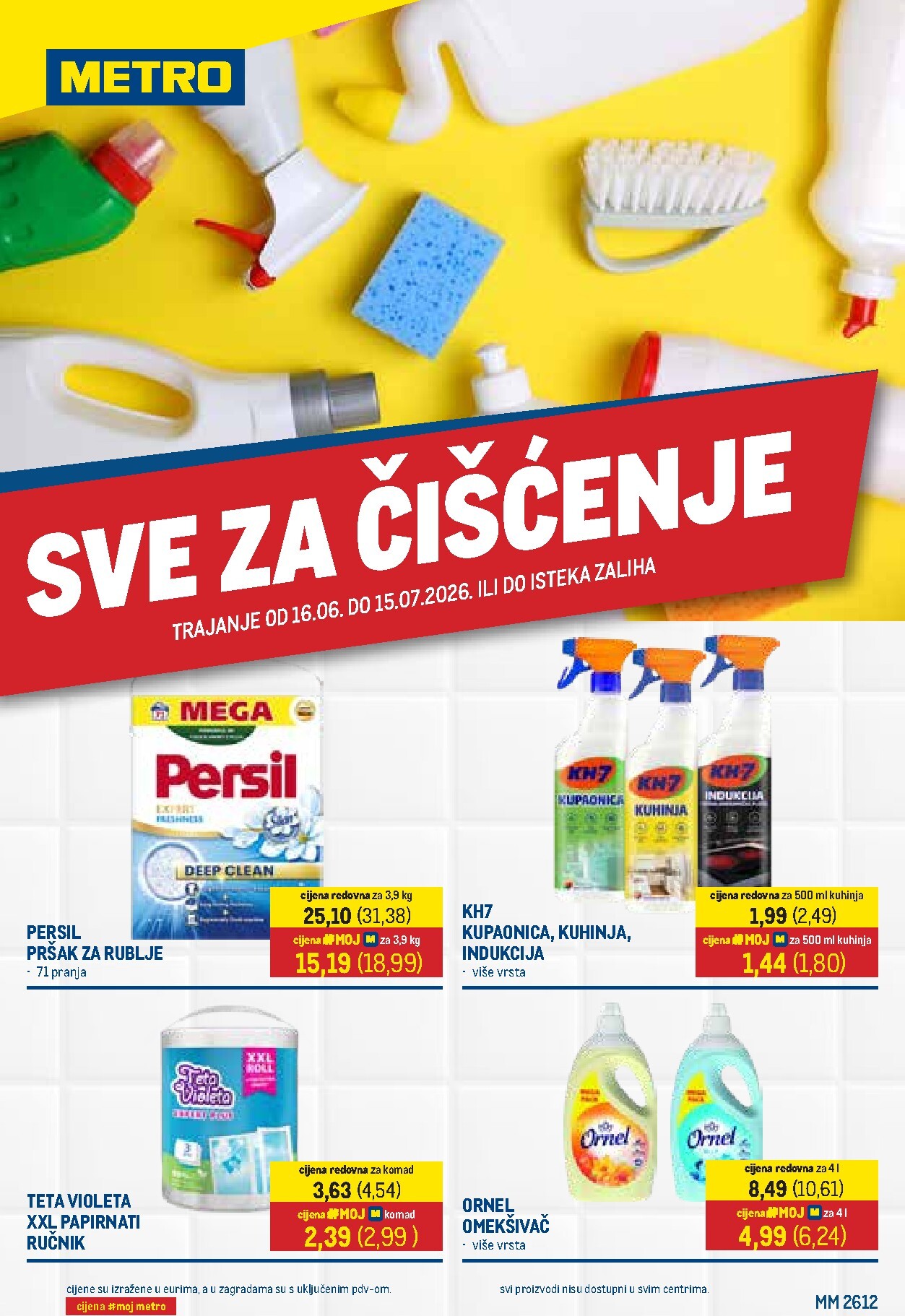 Novi Metro - Sve za čišćenje katalog od utorka, 16.06.2026 do srijede, 15.07.2026