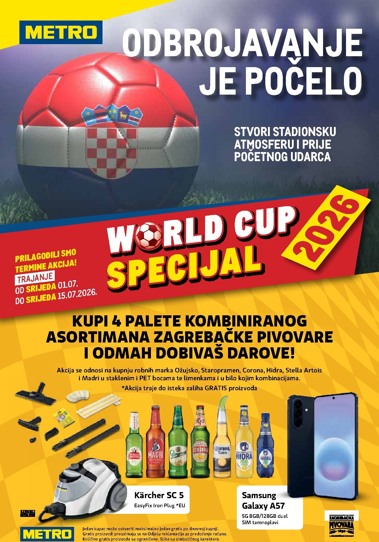 Novi Metro - Svjetsko prvenstvo special katalog od srijede, 01.07.2026 do srijede, 15.07.2026