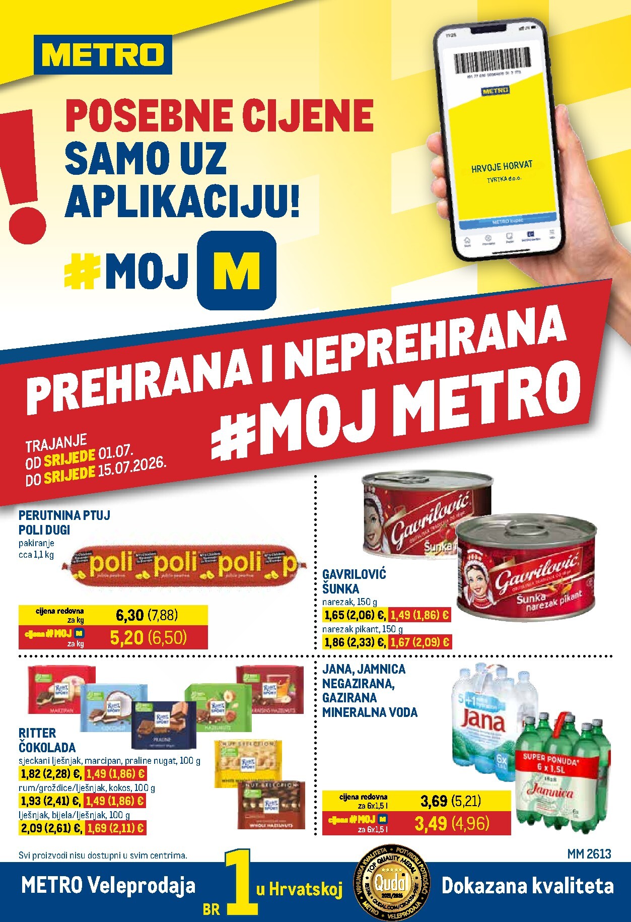 Novi Metro - Prehrana i neprehrana katalog od srijede, 01.07.2026 do srijede, 15.07.2026