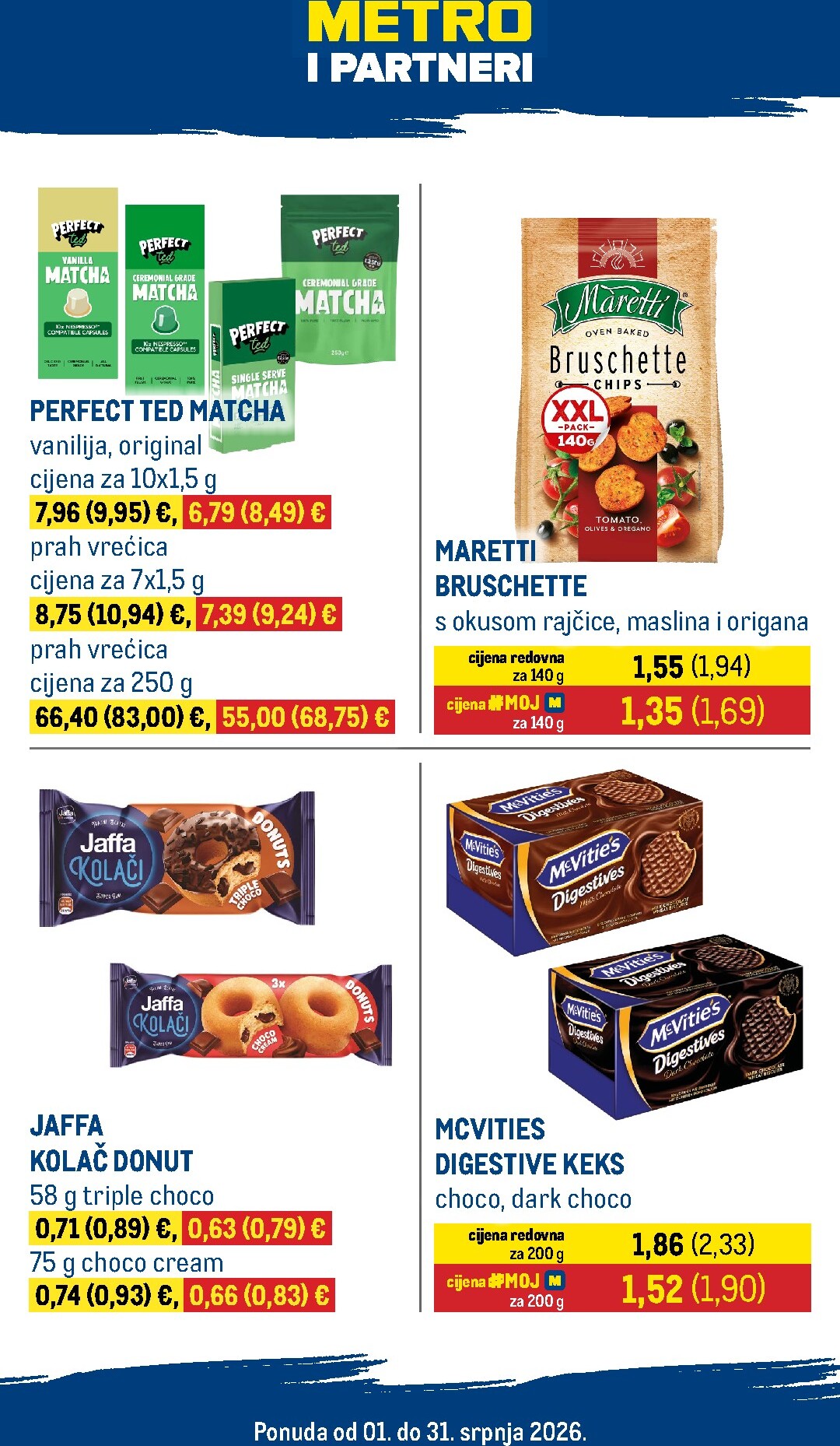 Novi Metro i partneri katalog od srijede, 01.07.2026 do petka, 31.07.2026
