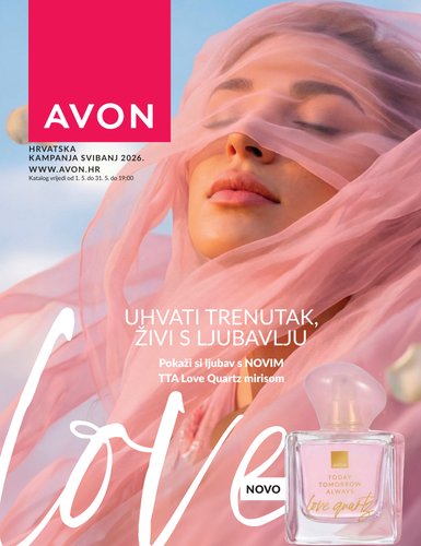 Aktualni Avon katalog vrijedi od petka 01.05.2026 do nedjelje 31.05.2026