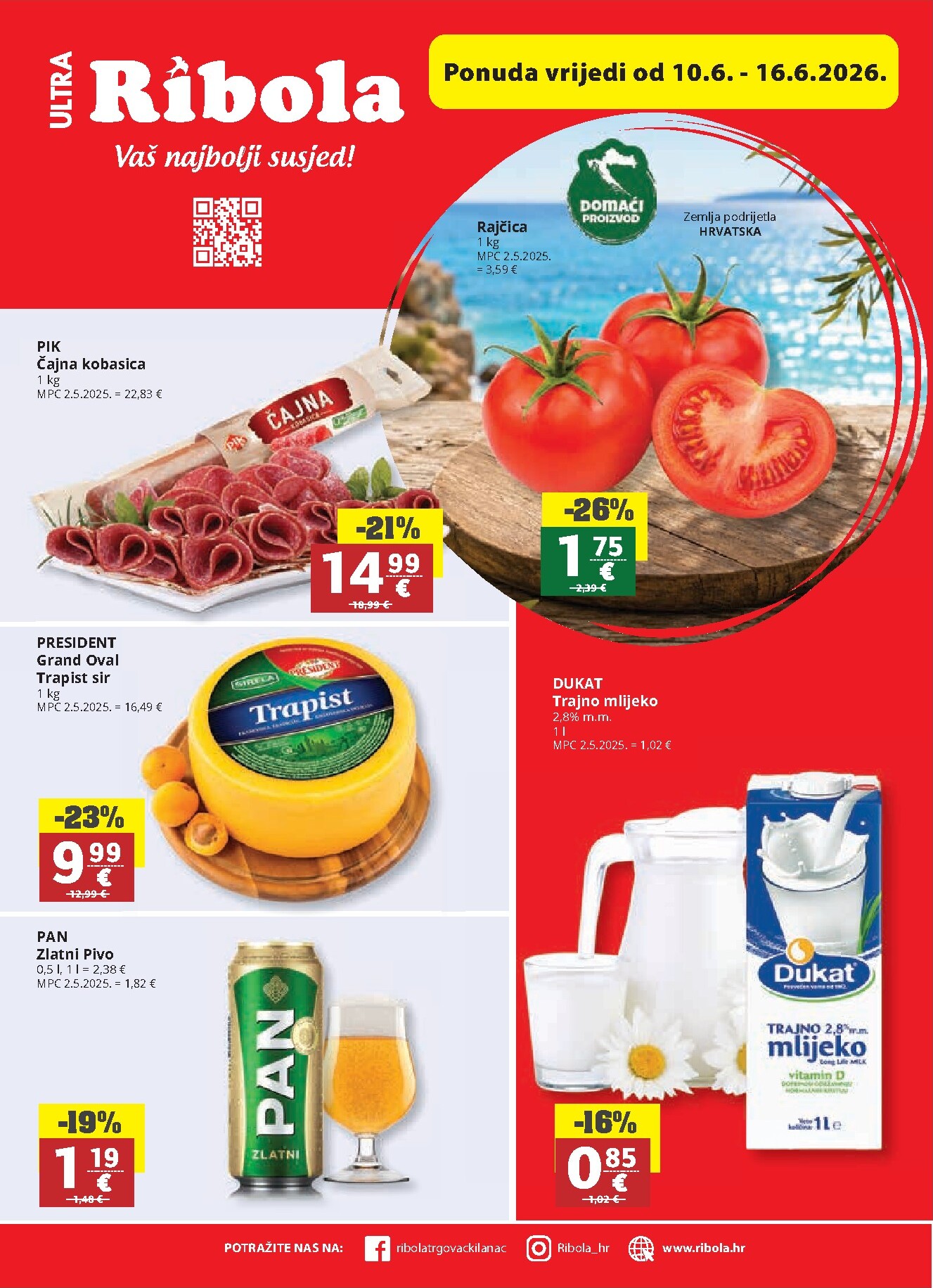 Novi Ribola katalog od srijede, 10.06.2026 do utorka, 16.06.2026