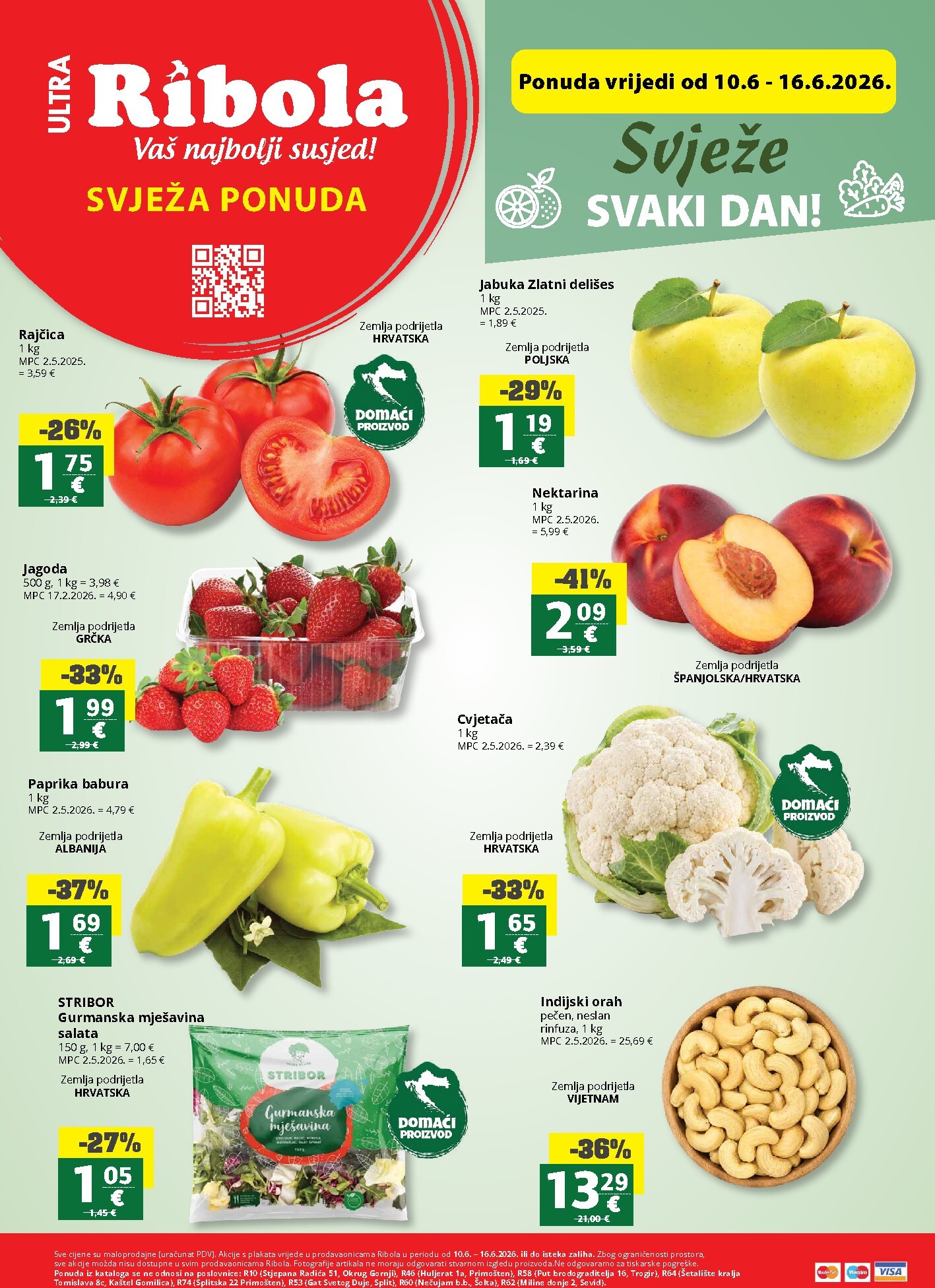 Aktualni katalog Ribola - Super Ponuda od srijede, 10.06.2026 do utorka, 16.06.2026