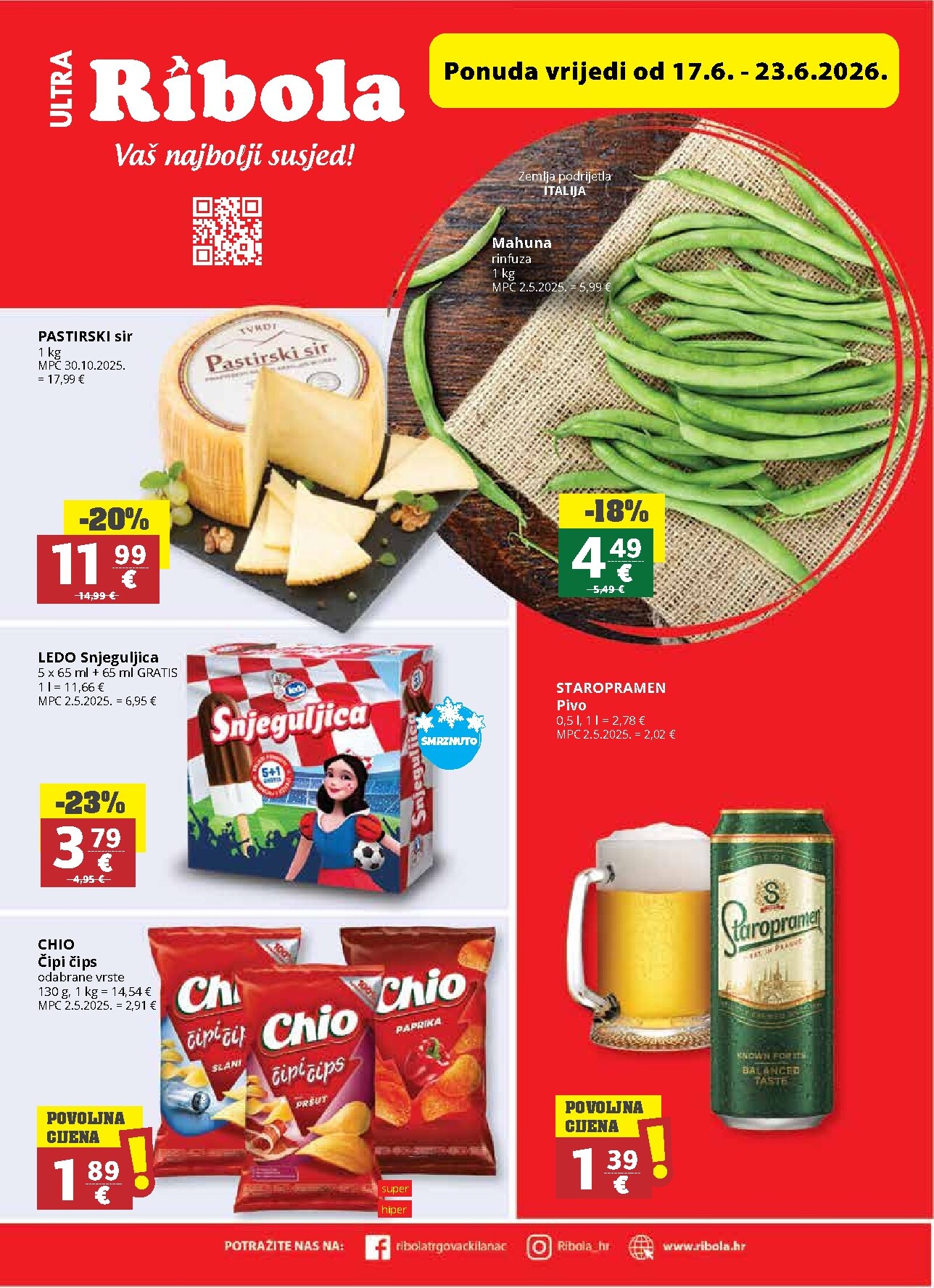 Novi Ribola katalog od srijede, 17.06.2026 do utorka, 23.06.2026