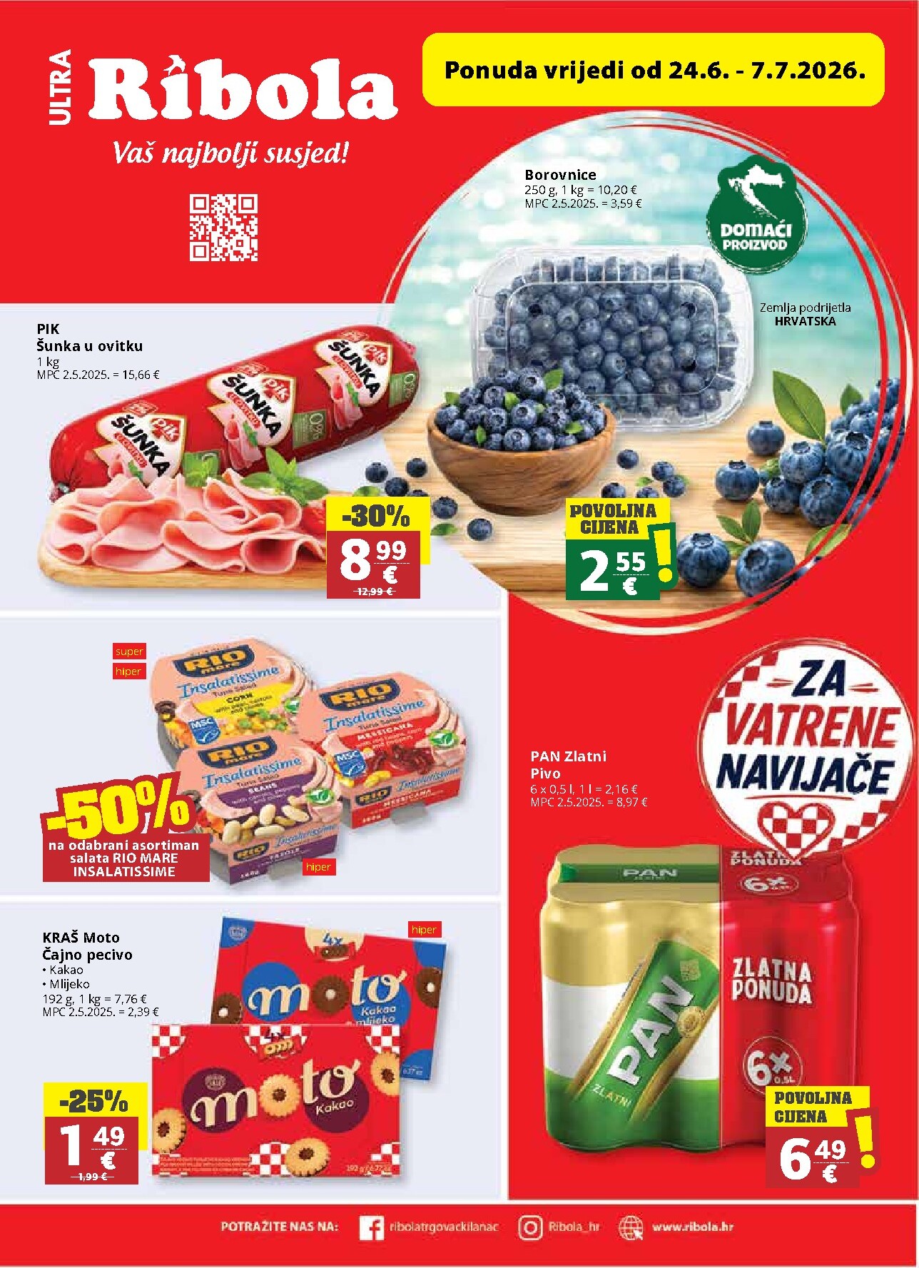 Novi Ribola katalog od srijede, 24.06.2026 do utorka, 07.07.2026