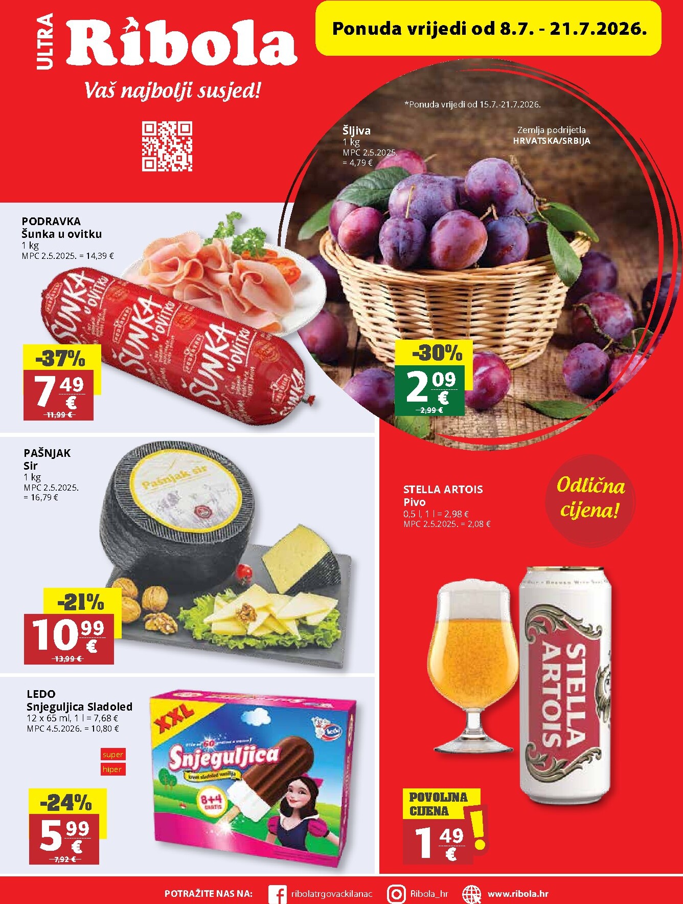 Aktualni katalog Ribola od srijede, 08.07.2026 do utorka, 21.07.2026