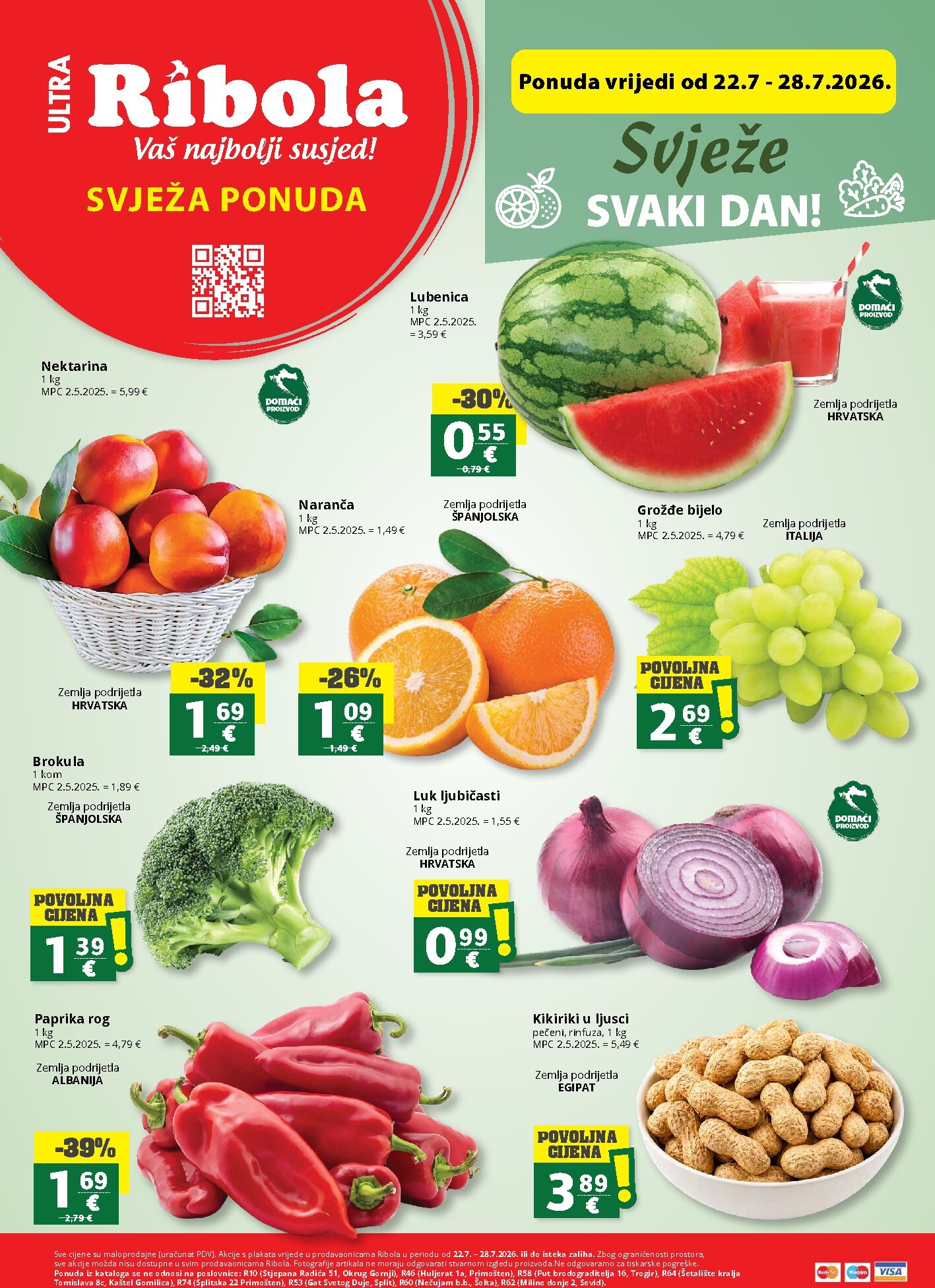 Aktualni katalog Ribola - Super ponuda od srijede, 22.07.2026 do utorka, 28.07.2026