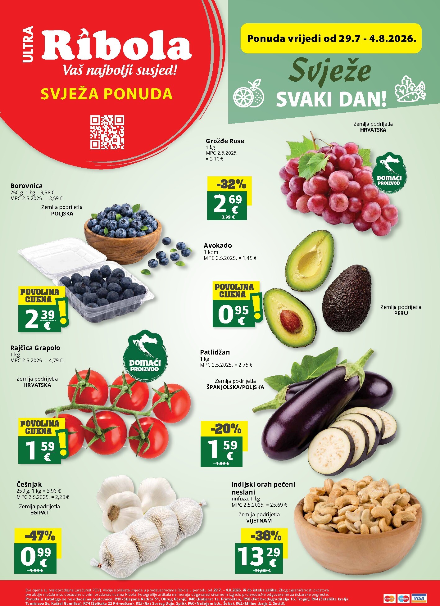Aktualni katalog Ribola - Super ponuda od srijede, 29.07.2026 do utorka, 04.08.2026