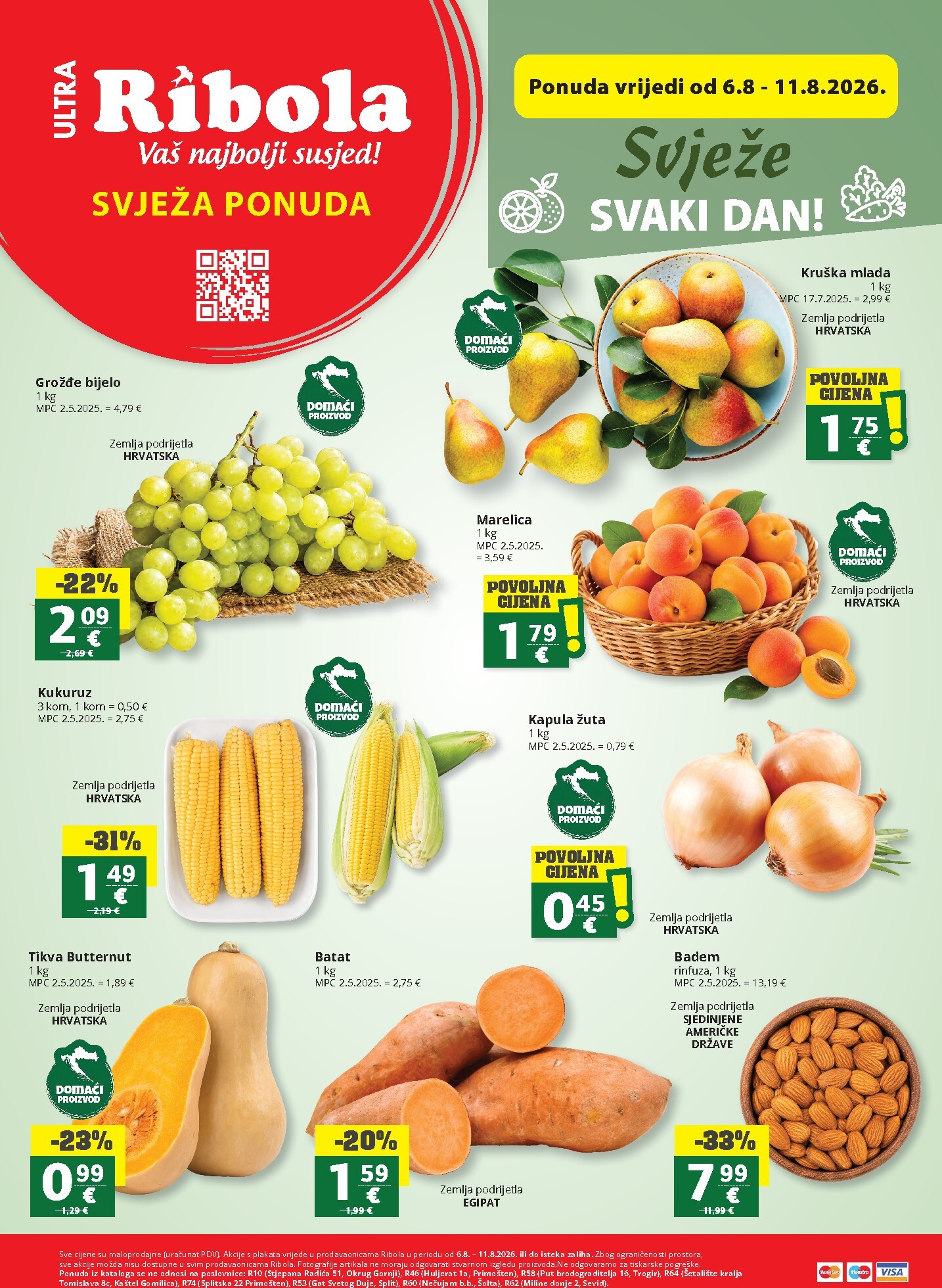 Novi Ribola - Svježa ponuda katalog od četvrtka, 06.08.2026 do utorka, 11.08.2026