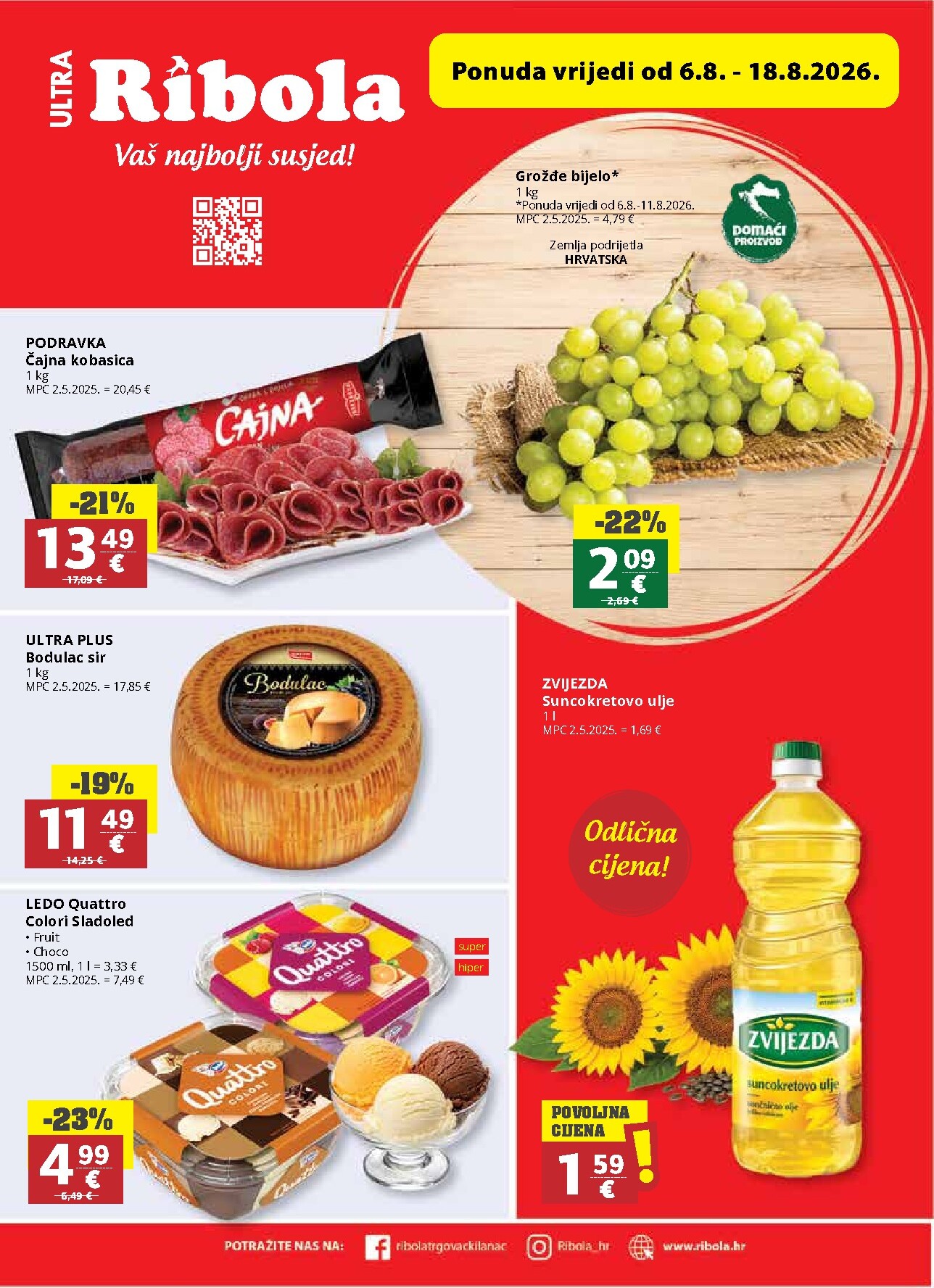 Novi Ribola katalog od četvrtka, 06.08.2026 do utorka, 18.08.2026