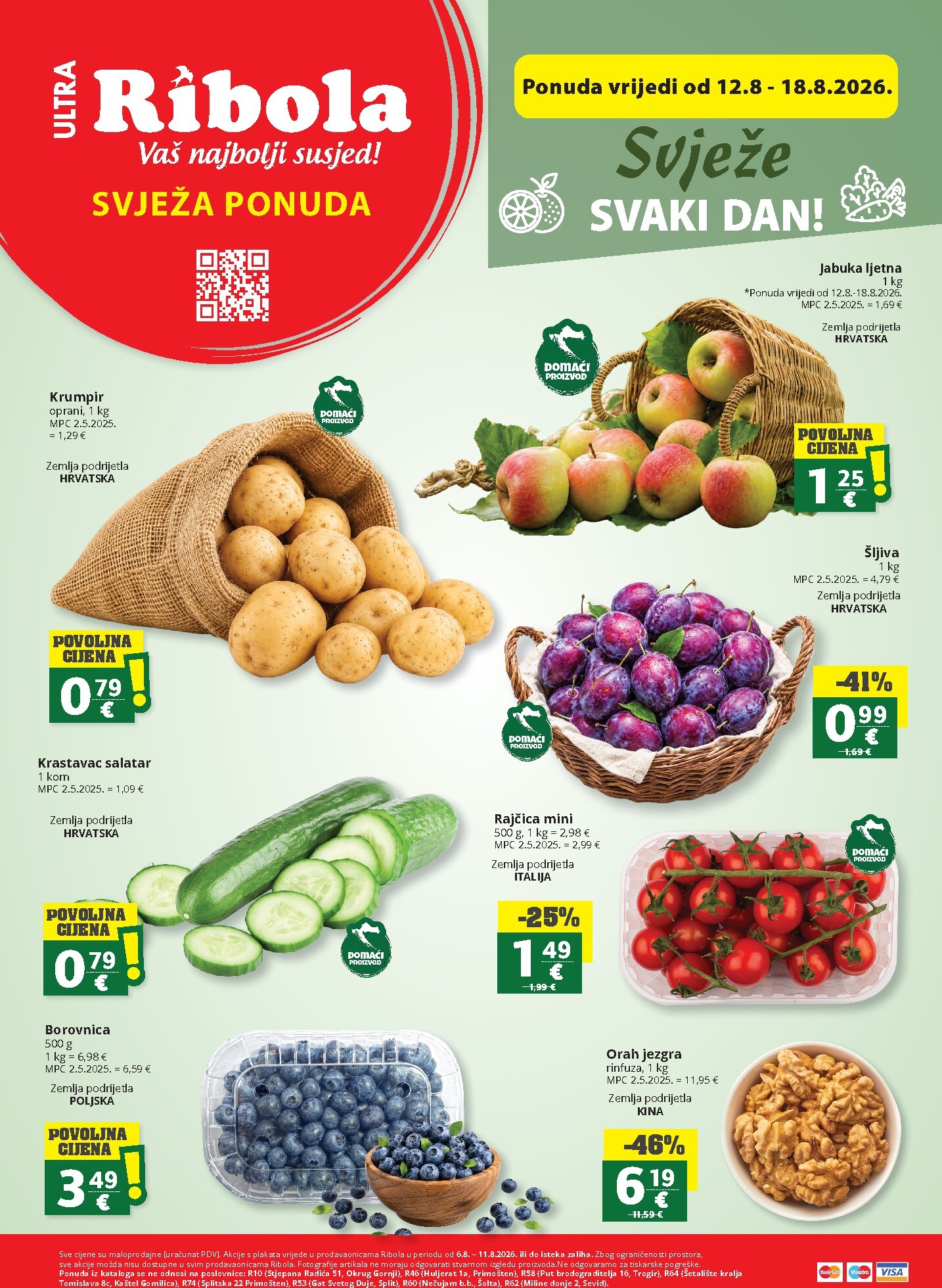 Aktualni katalog Ribola - Super ponuda od srijede, 12.08.2026 do utorka, 18.08.2026