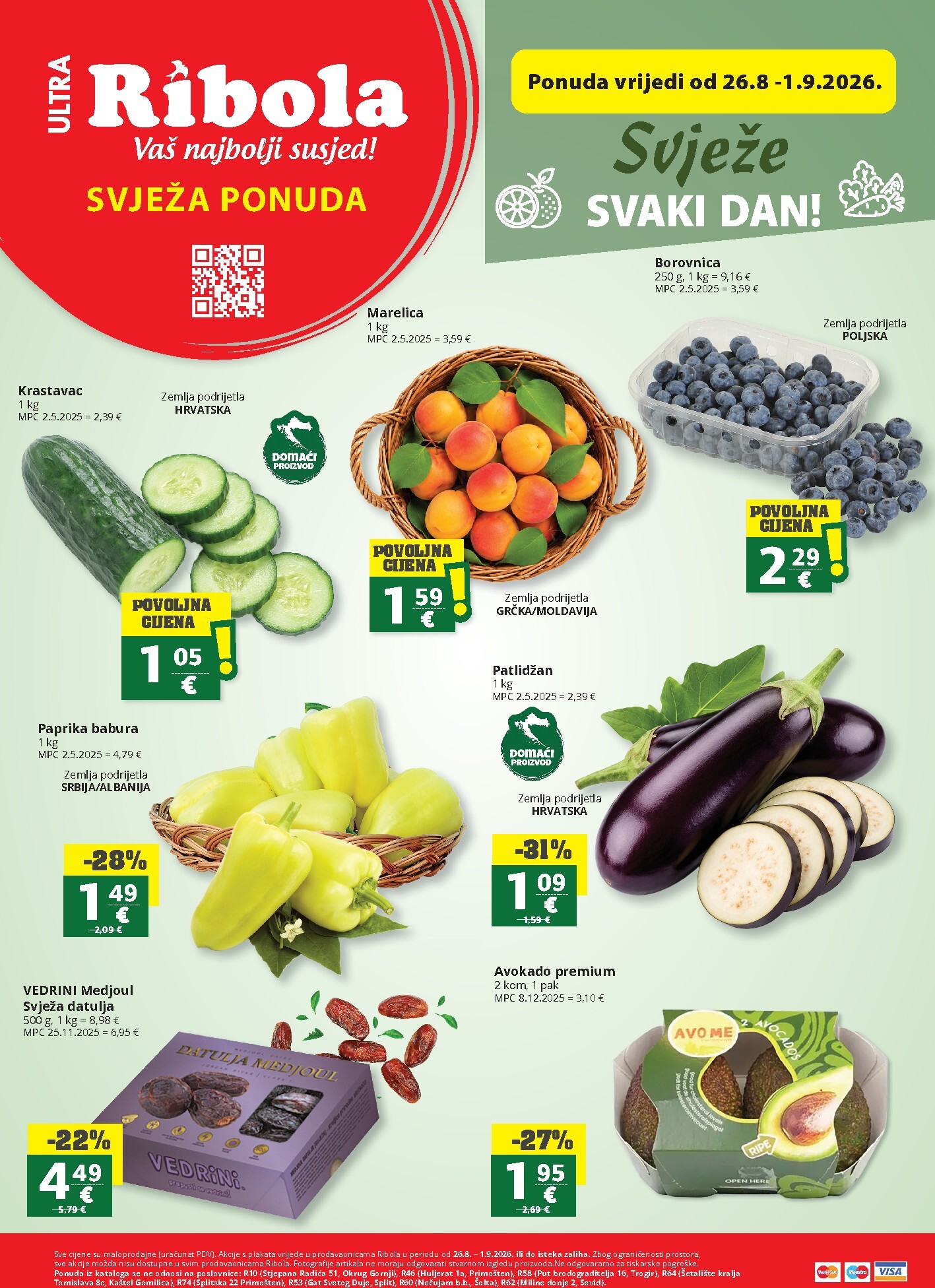 Aktualni katalog Ribola - Super ponuda od srijede, 26.08.2026 do utorka, 01.09.2026