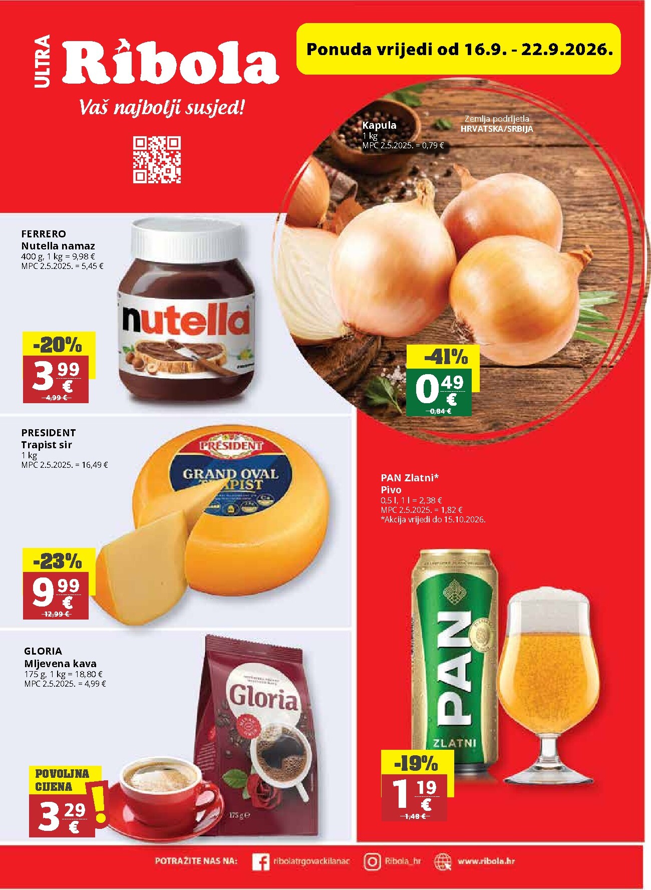 Novi Ribola katalog od srijede, 16.09.2026 do utorka, 22.09.2026