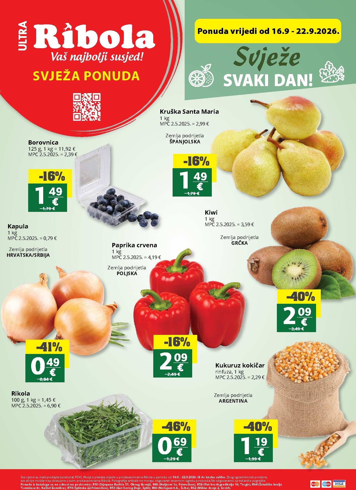 Aktualni katalog Ribola - Super Ponuda od srijede, 16.09.2026 do utorka, 22.09.2026