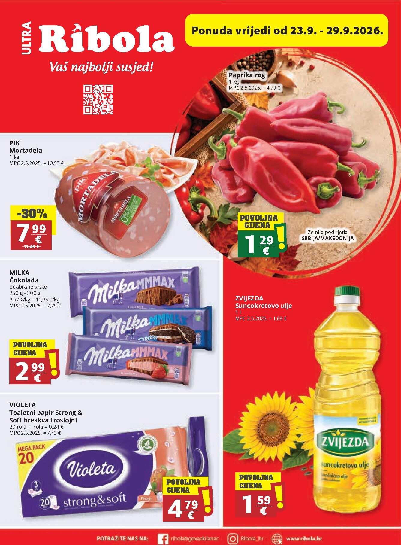 Novi Ribola katalog od srijede, 23.09.2026 do utorka, 29.09.2026