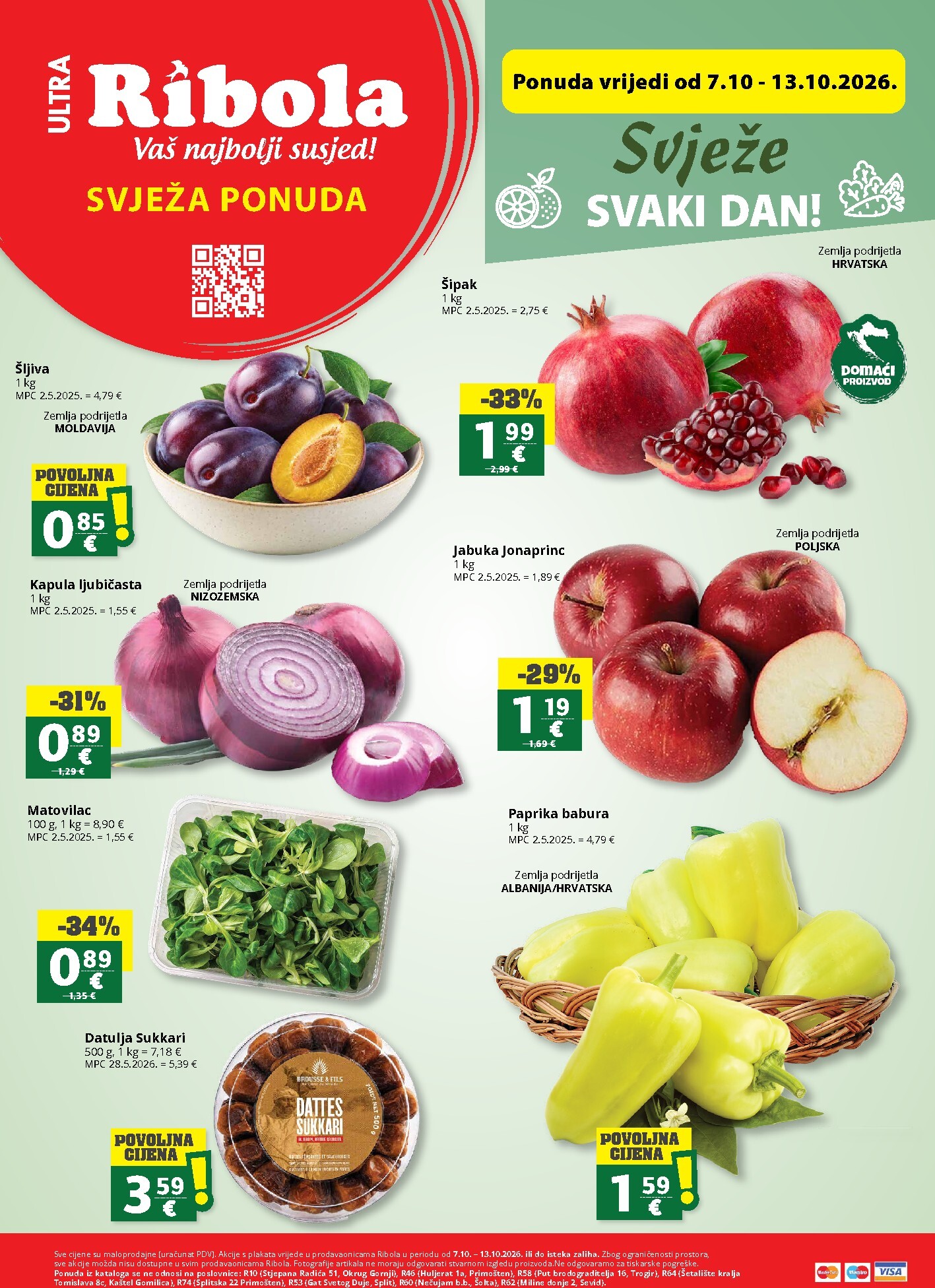 Aktualni katalog Ribola - Super ponuda od srijede, 07.10.2026 do utorka, 13.10.2026