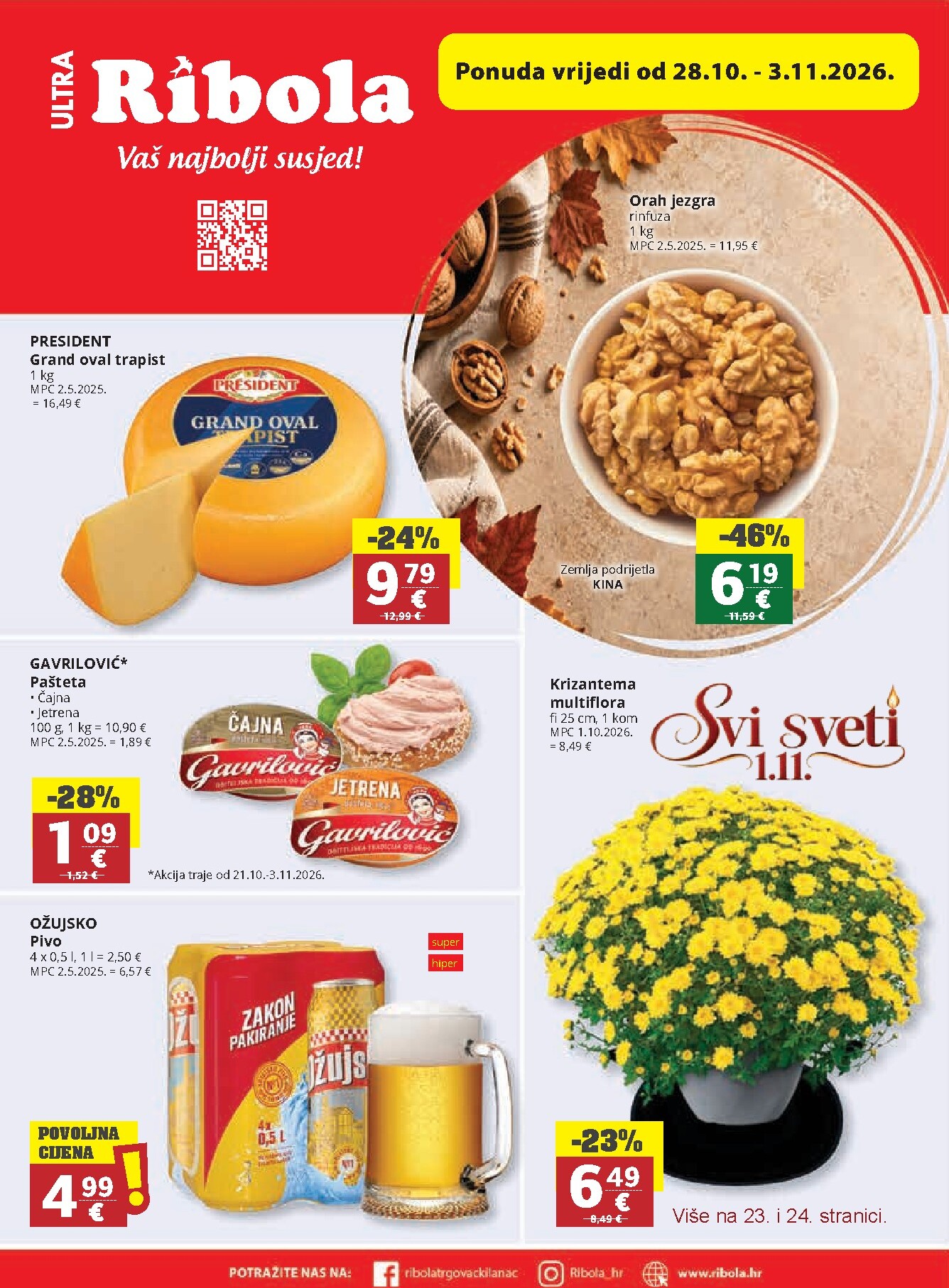 Novi Ribola katalog od srijede, 28.10.2026 do utorka, 03.11.2026